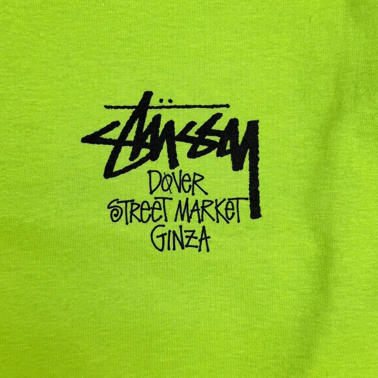 Stussy Dover Street Market Ginza L/S Tee Tea Green