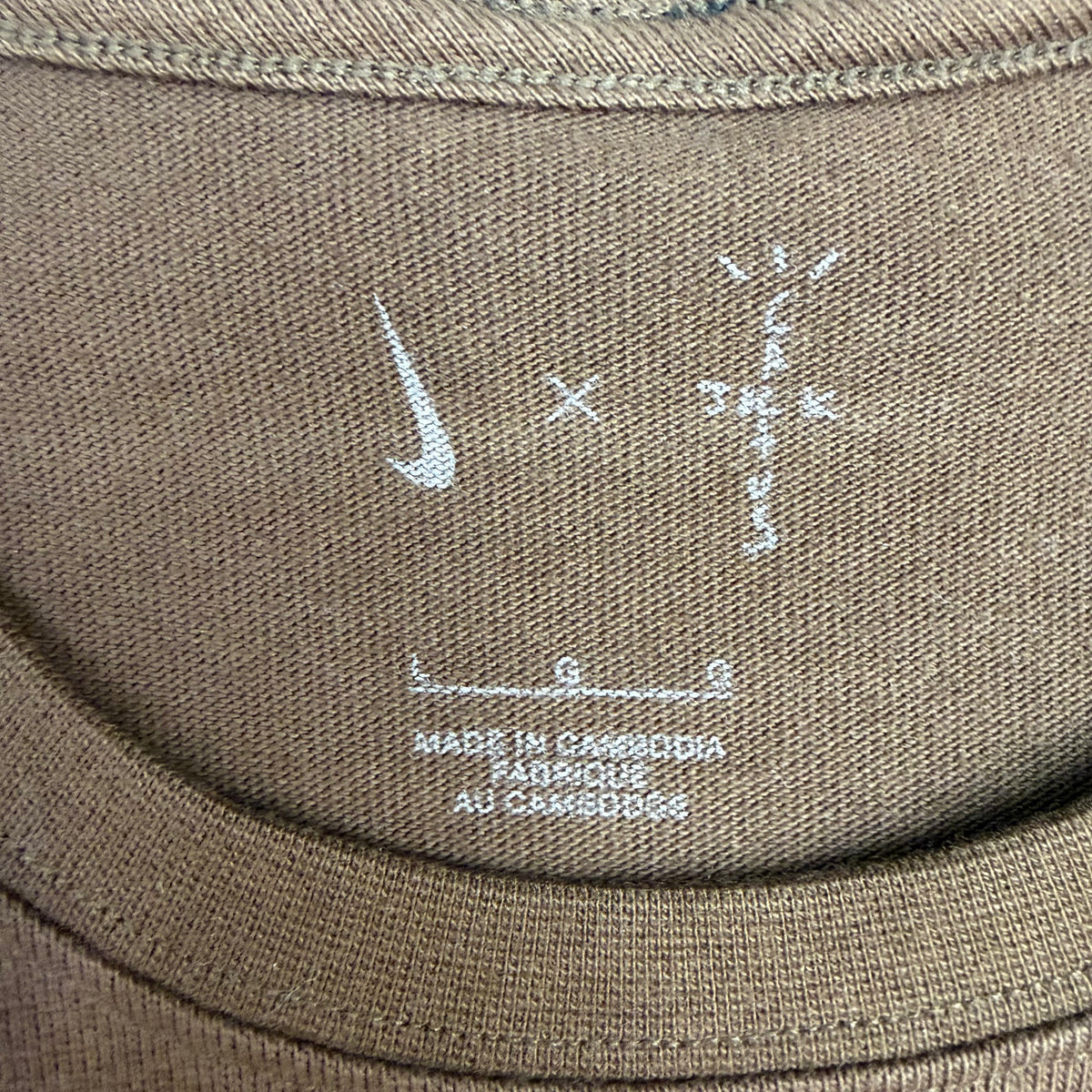 Cactus Jack Travis Scott X Nike NRG BH Tee Cacao Wow