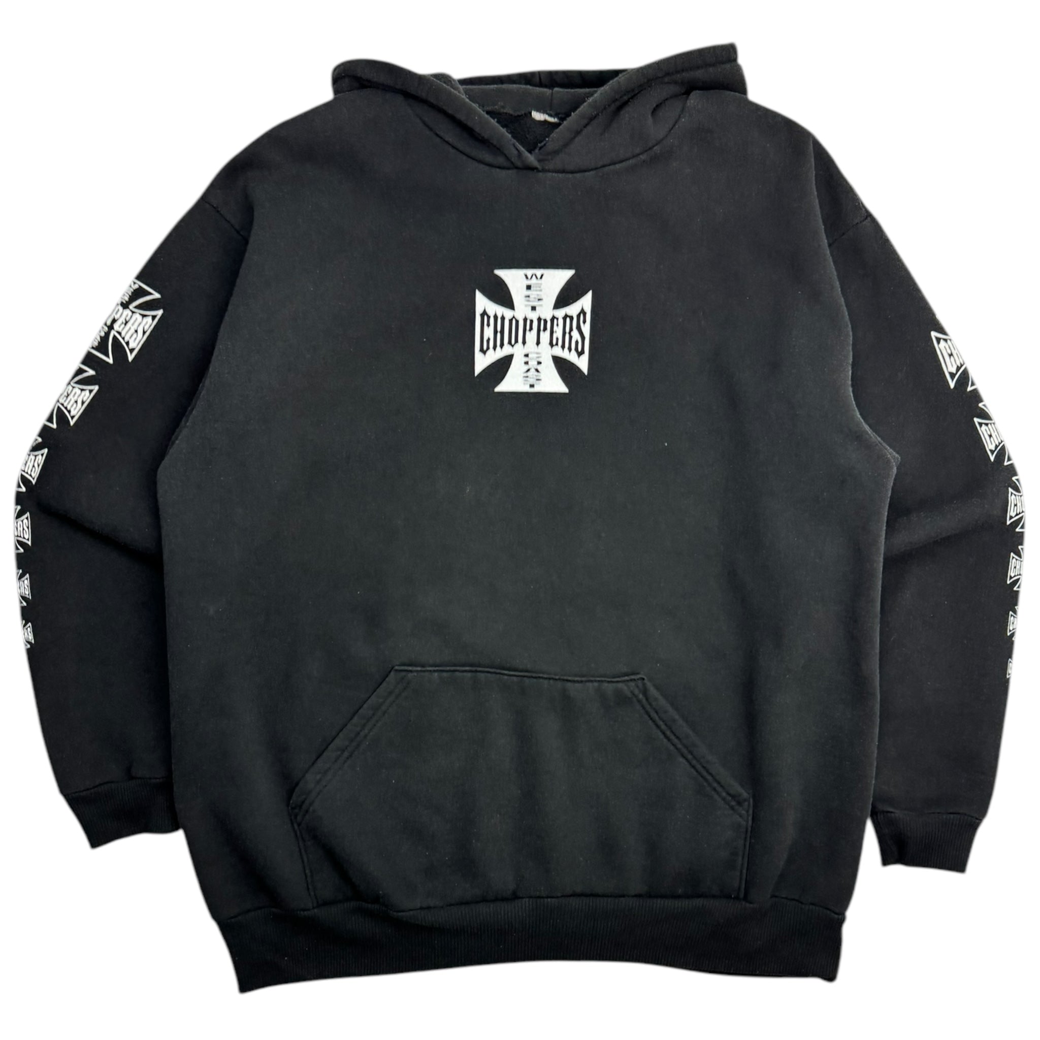 Vintage West Coast Choppers Hoodie Black