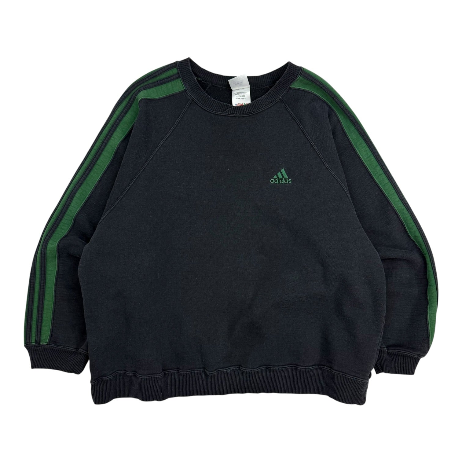 Vintage Adidas Crewneck Black/Green