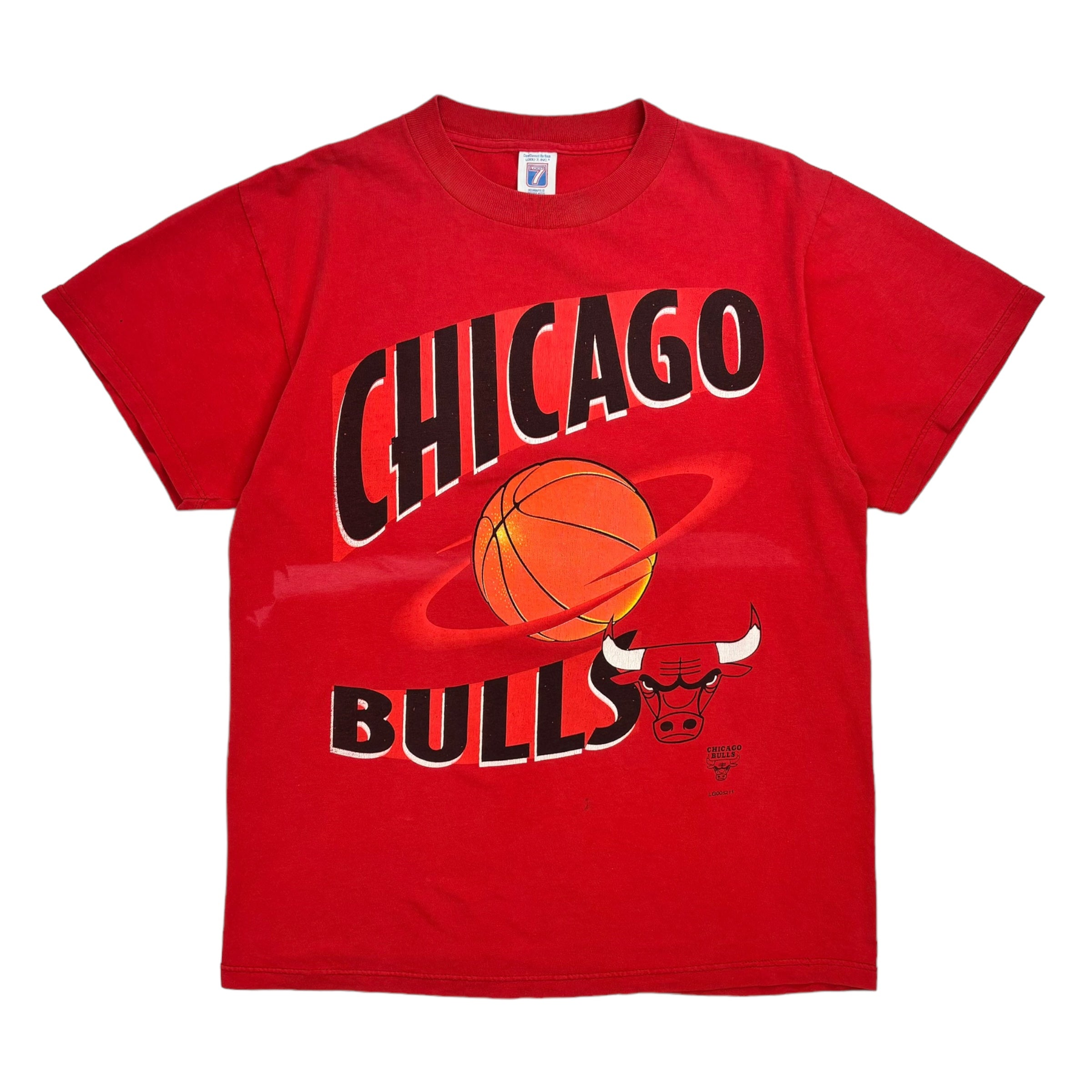 Vintage Chicago Bulls Basketball Tee Red