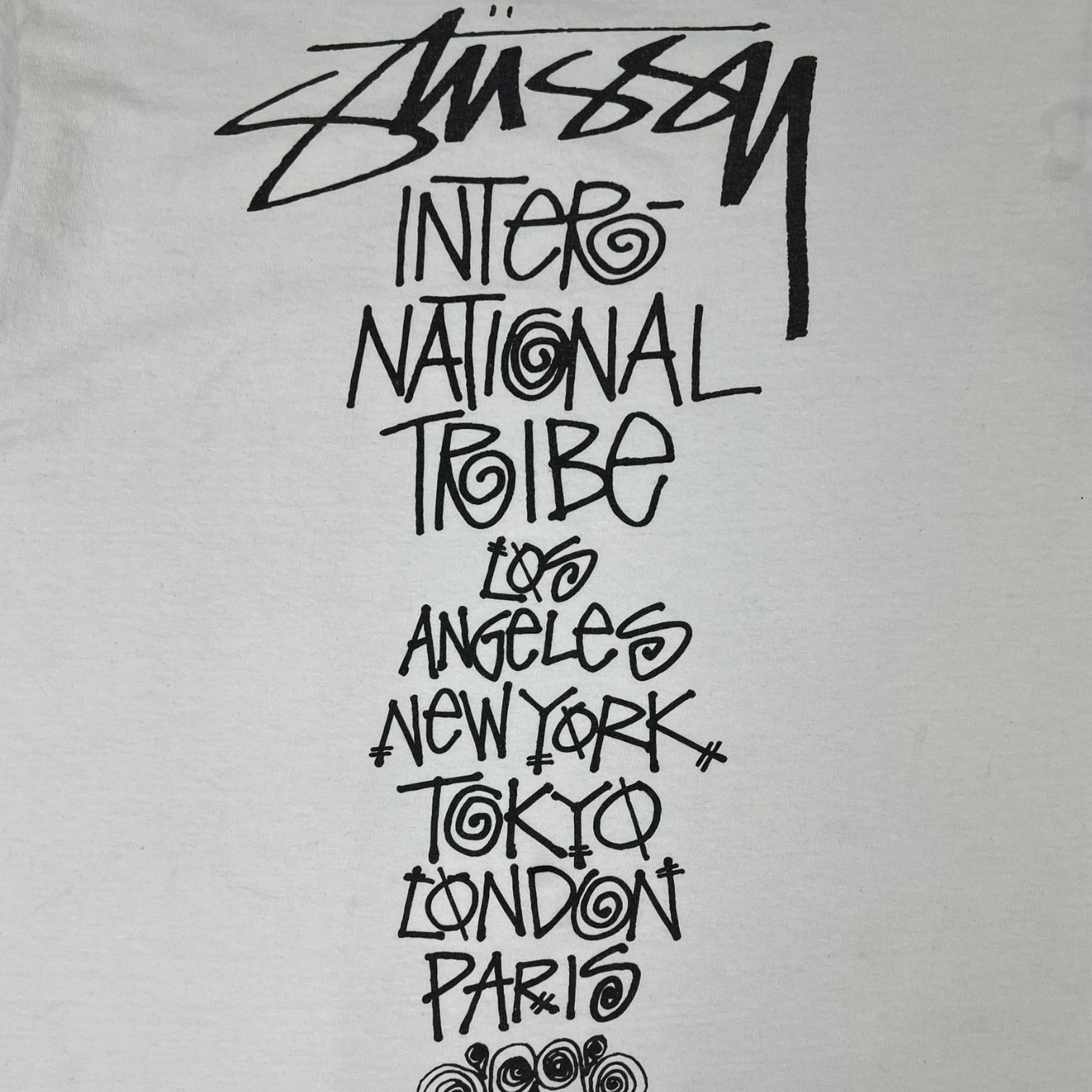 Stussy International Tribe T-Shirt White