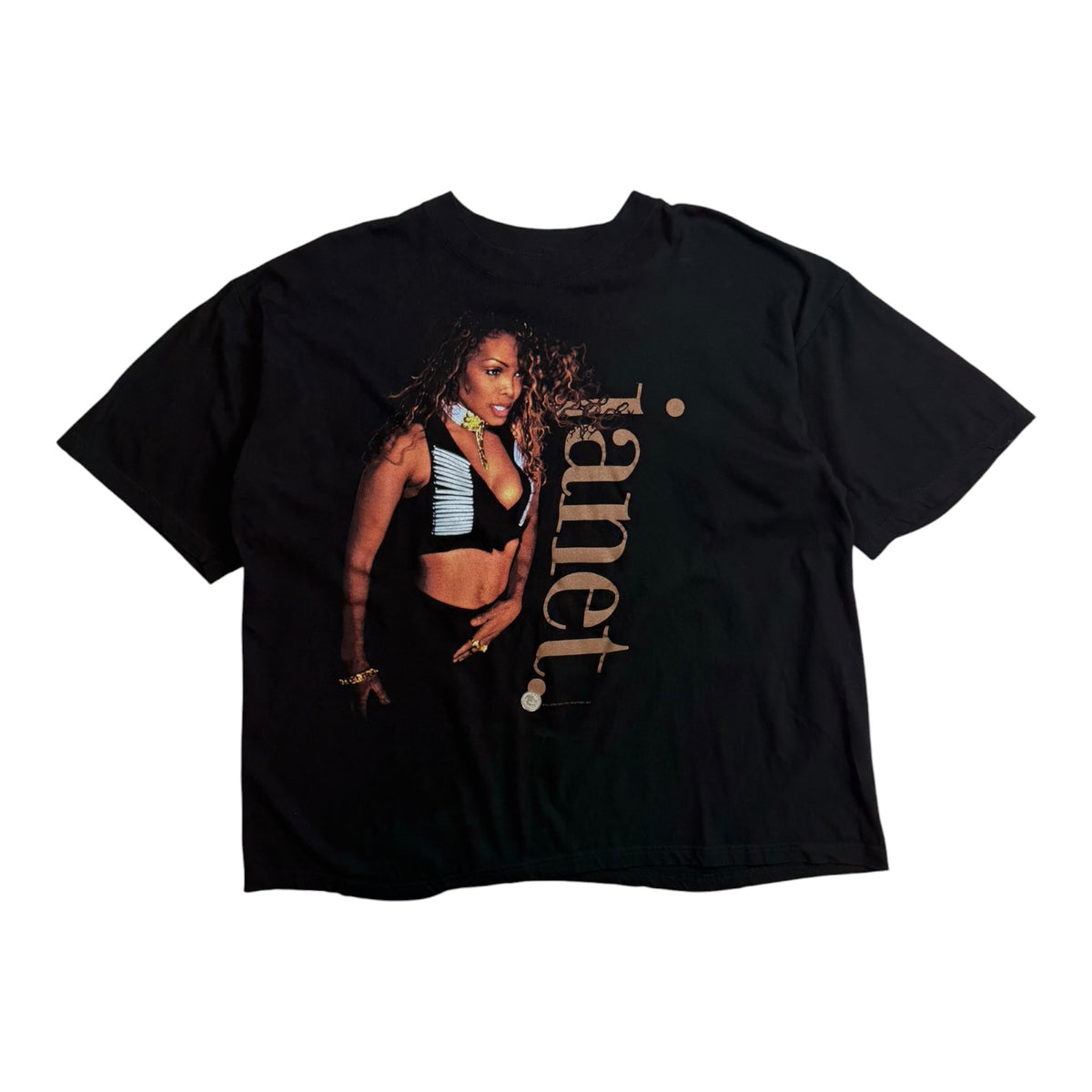 Vintage 1993 Janet Jackson “janet.” Tour T-Shirt Black