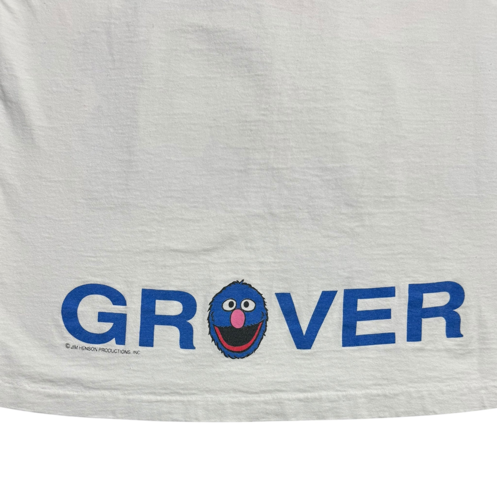 Vintage Sesame Street Grover Tee White