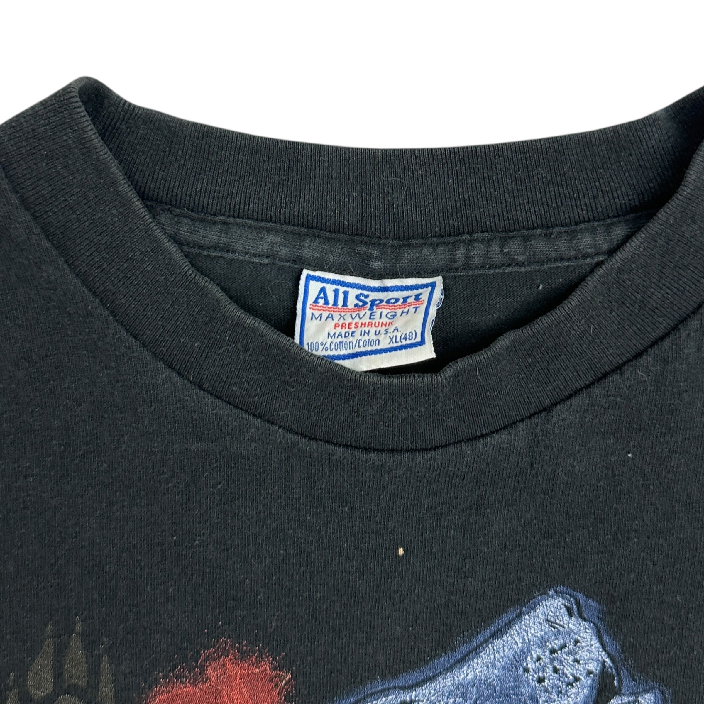 2000 Ted Nugent "Kiss My Ass" Tour Tee Black