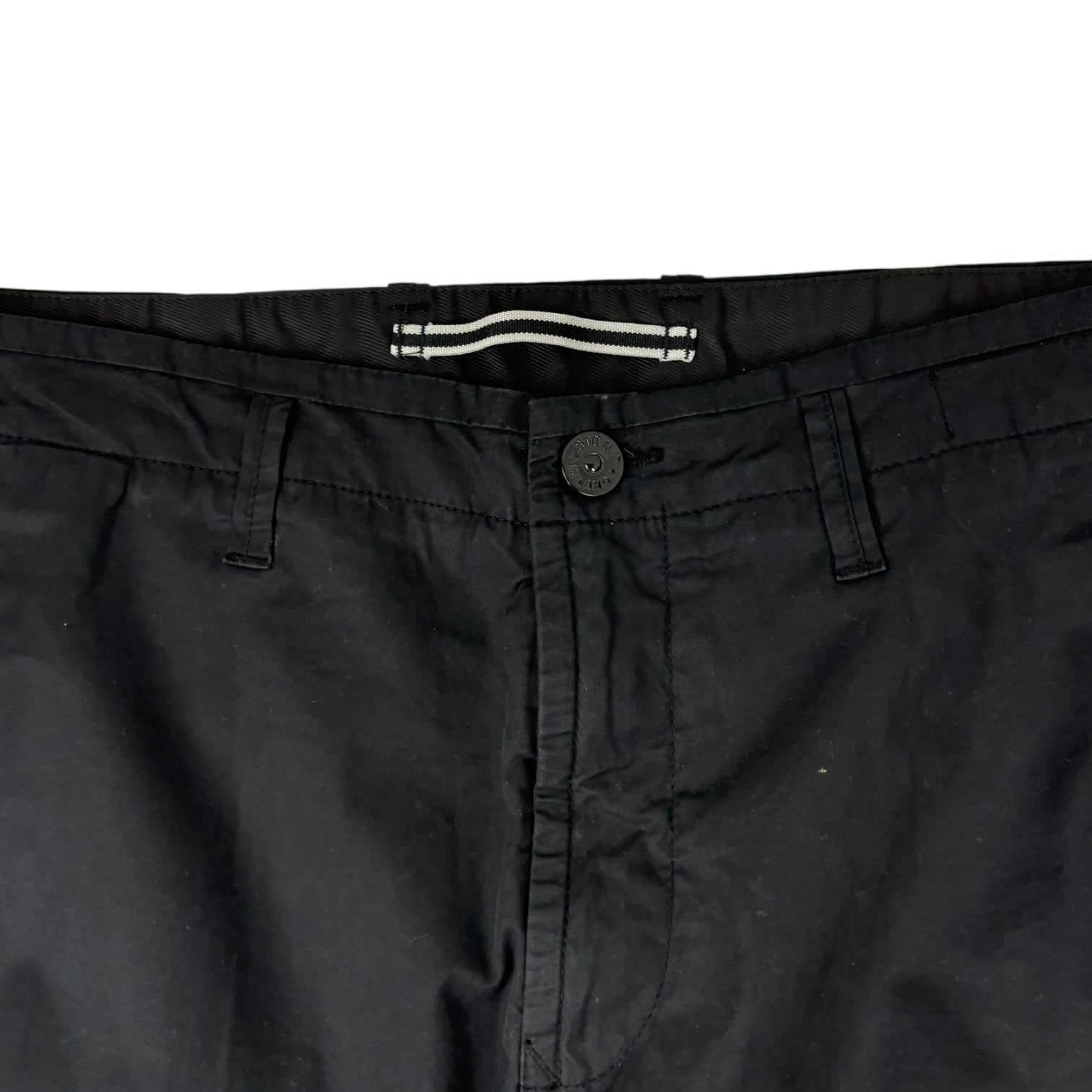 Stone Island Cargo Pants Black