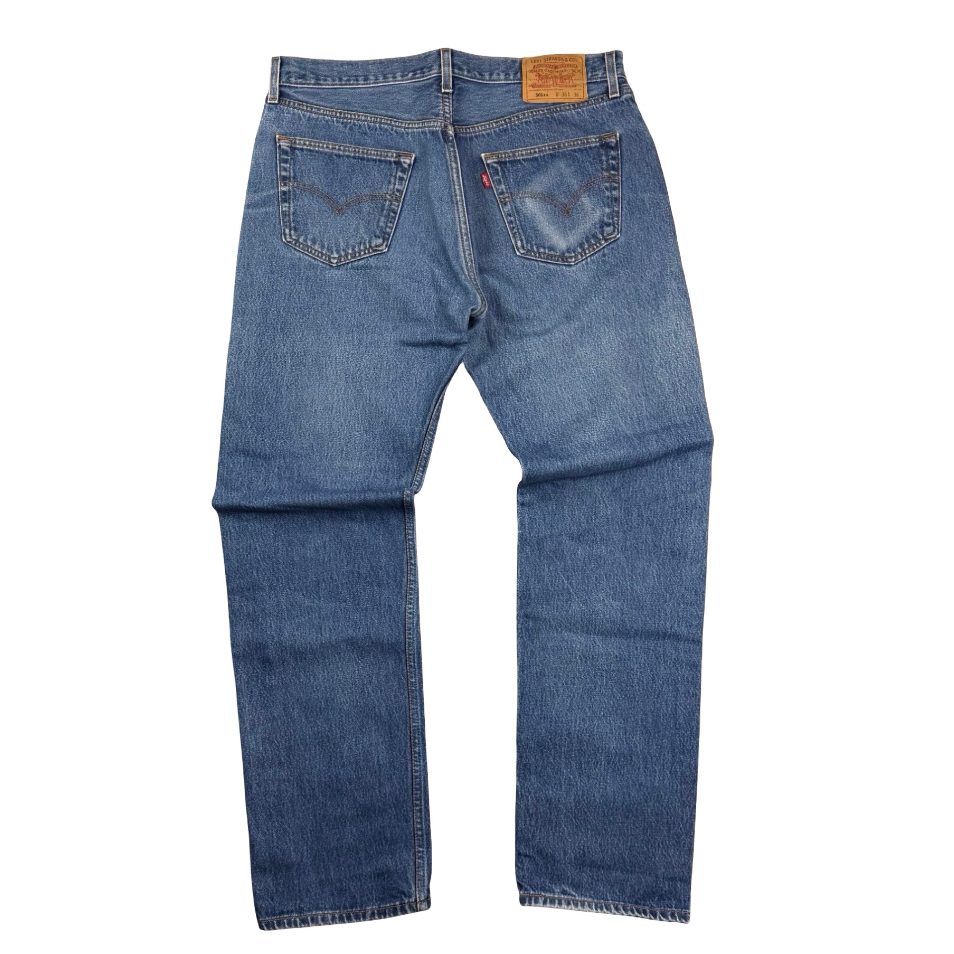 Vintage Levi’s 501 Medium Wash Denim Jeans Blue