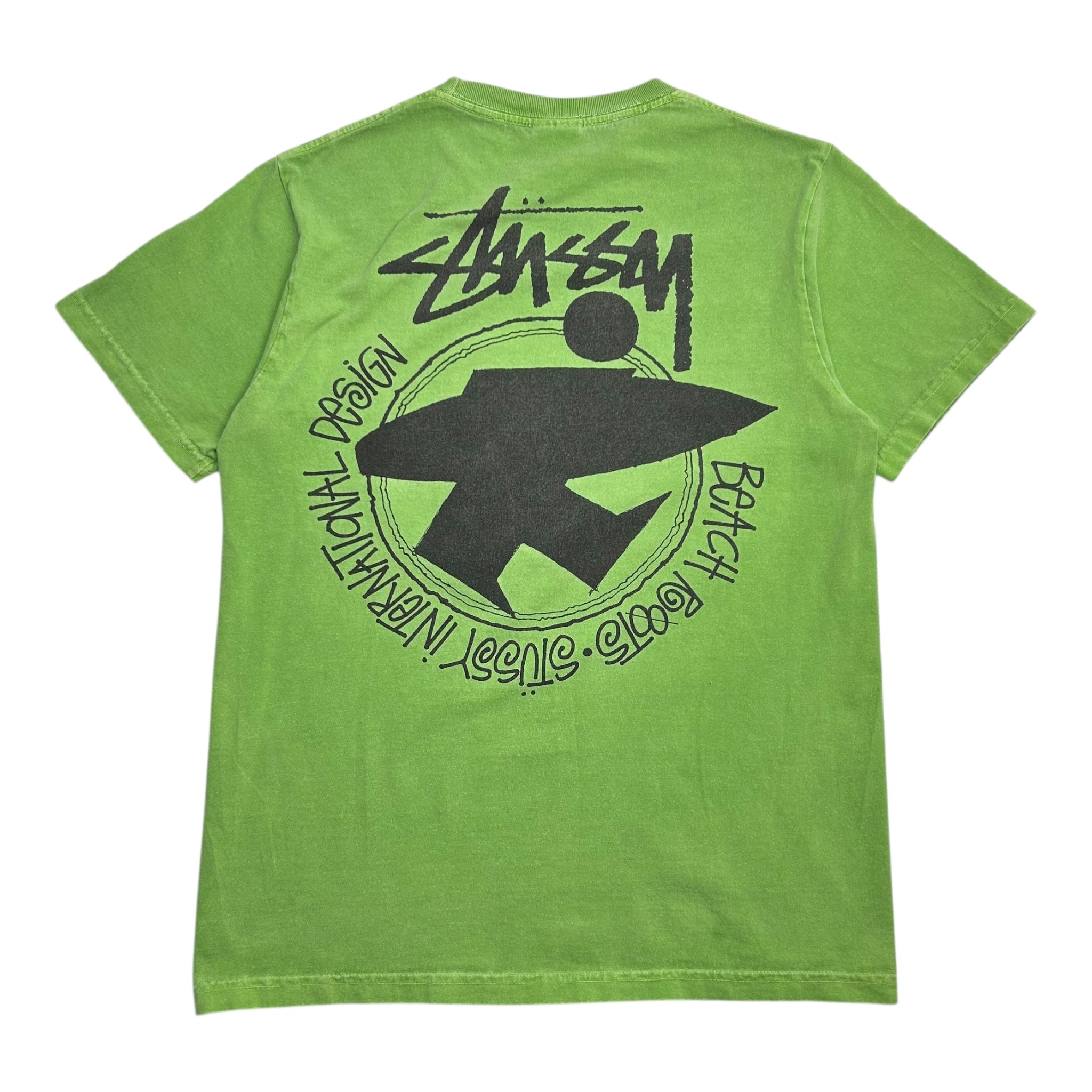 Stussy Surf Man Tee Green