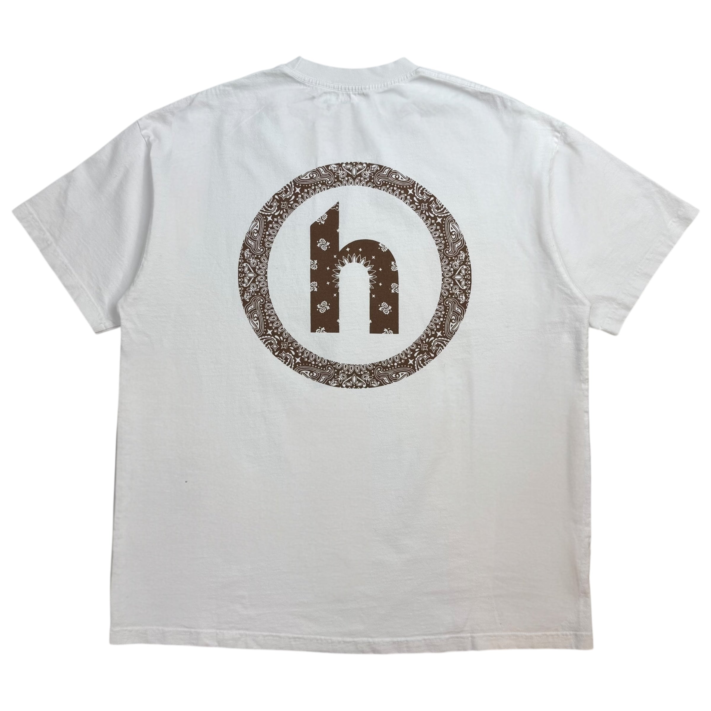 Hidden New York Paisley Brown Tee White