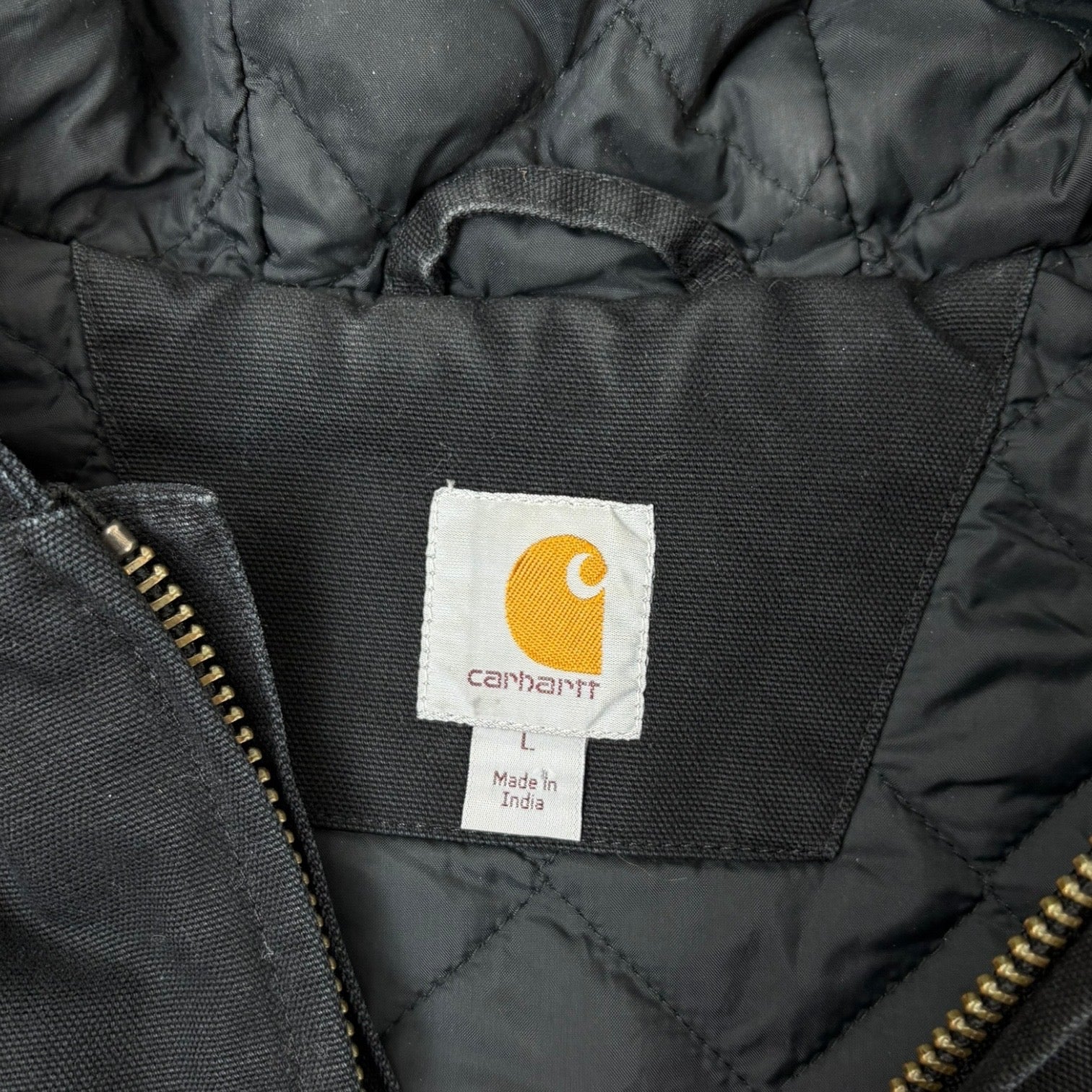 Vintage Carhartt J131 Thermal-Lined Jacket Black