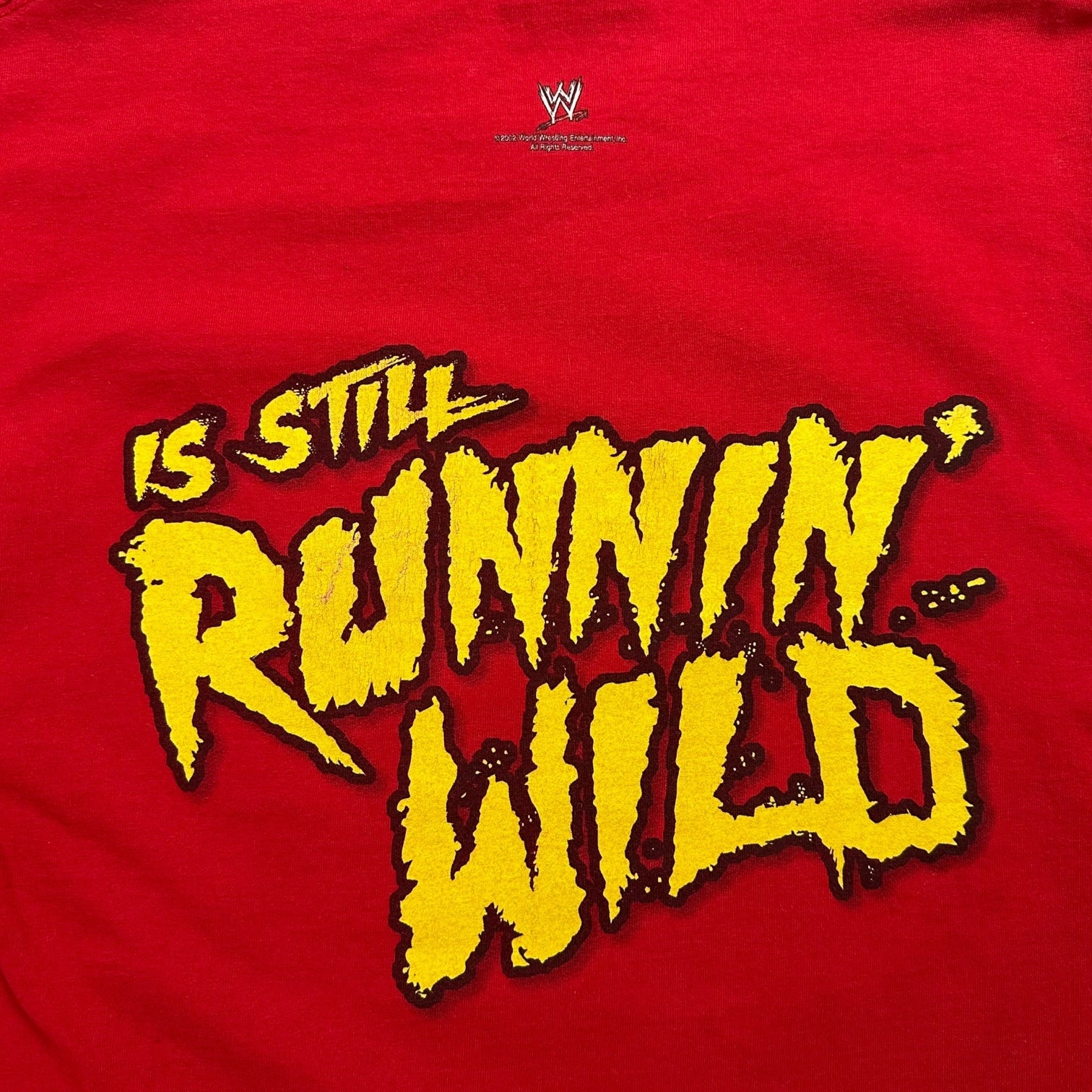 2002 WWE Hulk Hogan ‘Hulkamania’ Tee Red