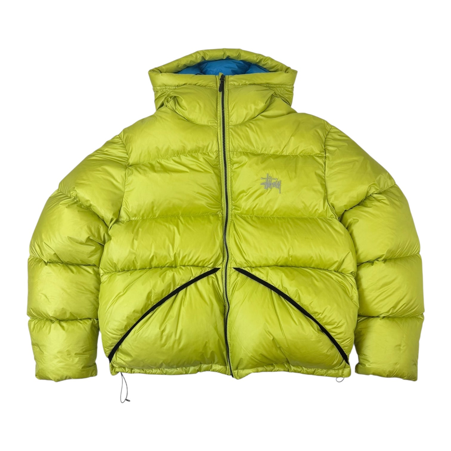 Stussy Micro Ripstop Down Parka Lime