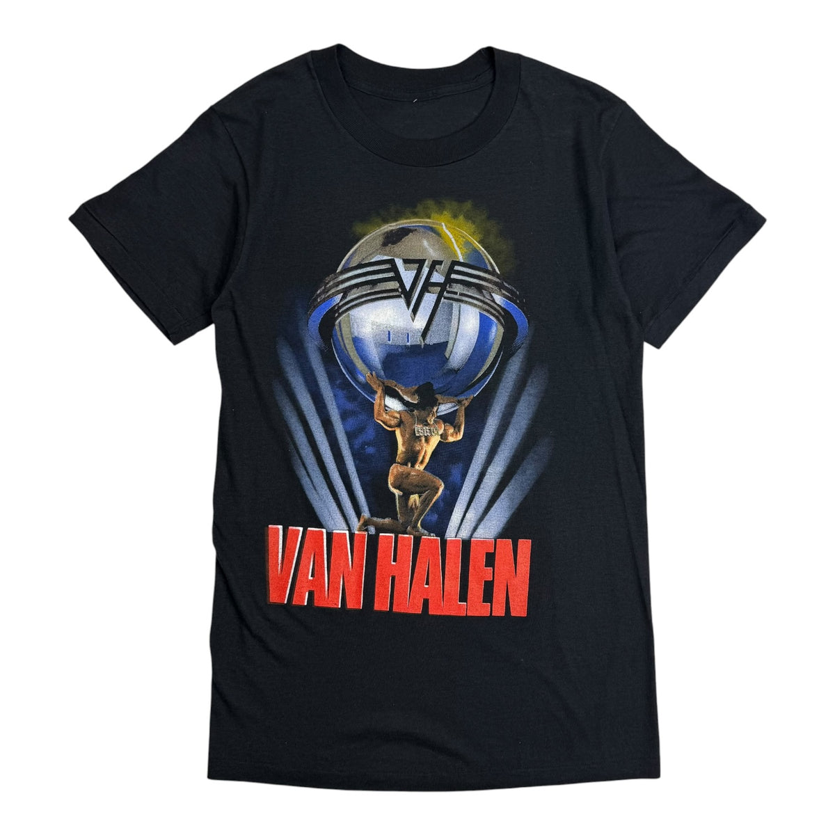 1986 Van Halen 5150 Tour Tee Black