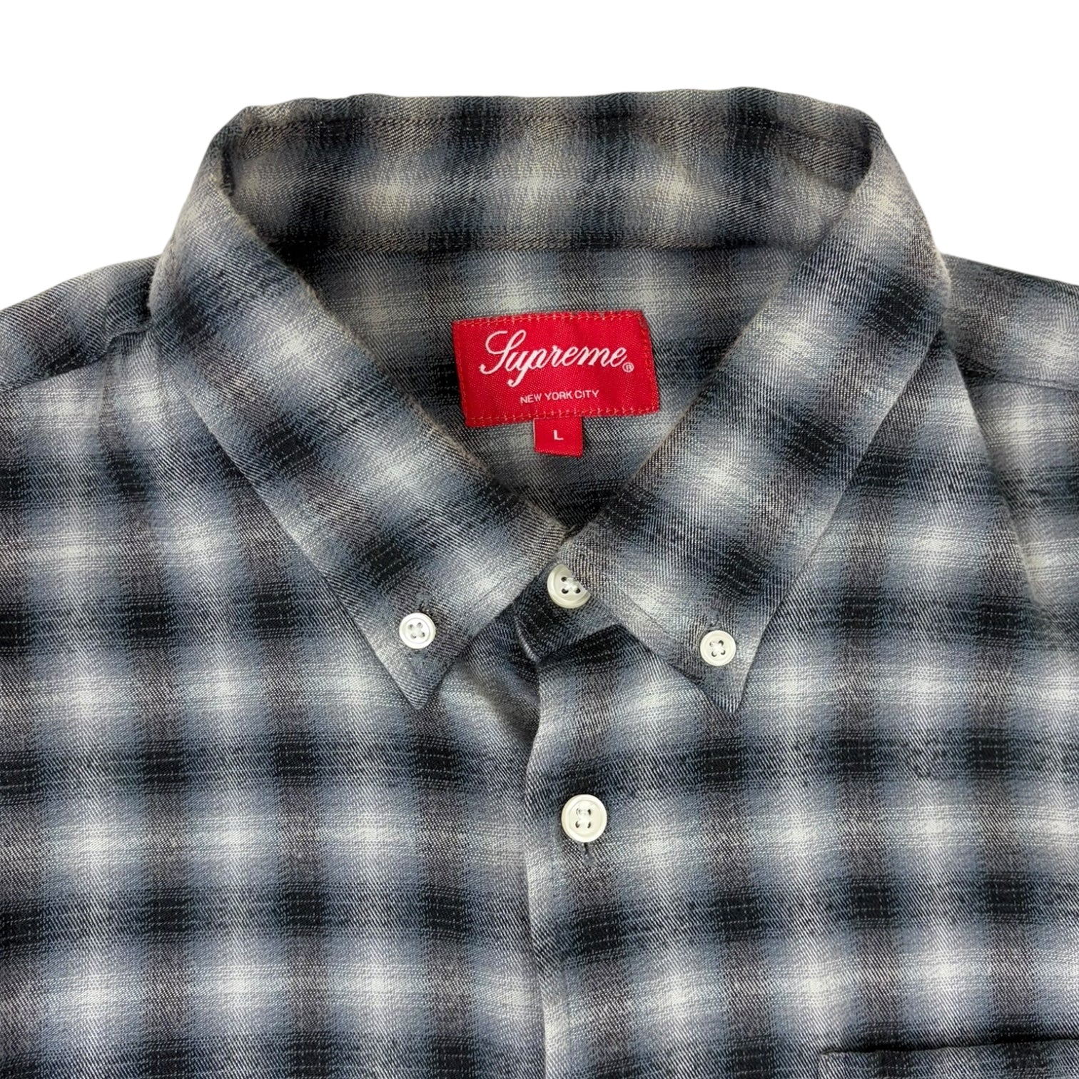 Supreme Mini Shadow Plaid Shirt