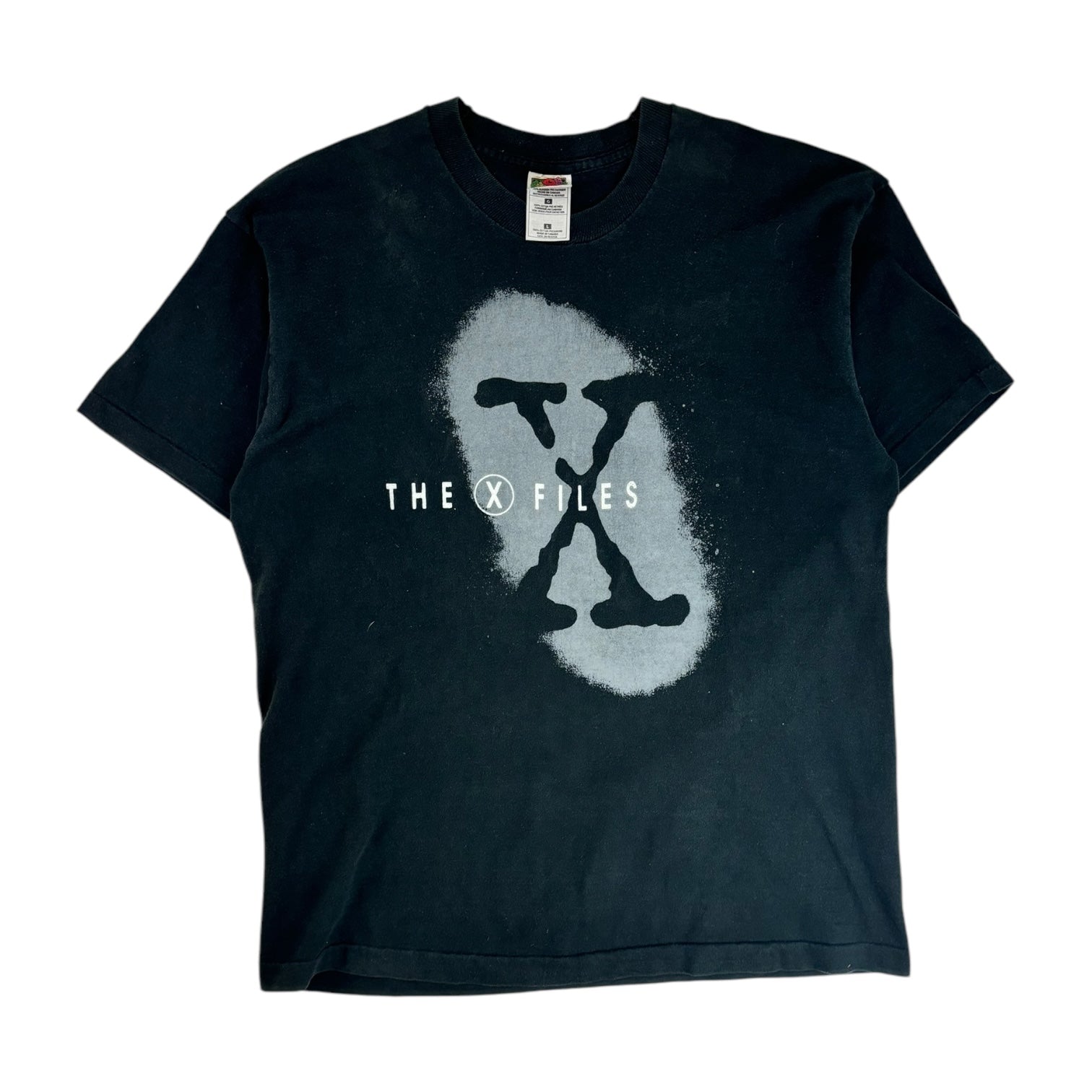 Vintage The X-Files Promo T-Shirt Black