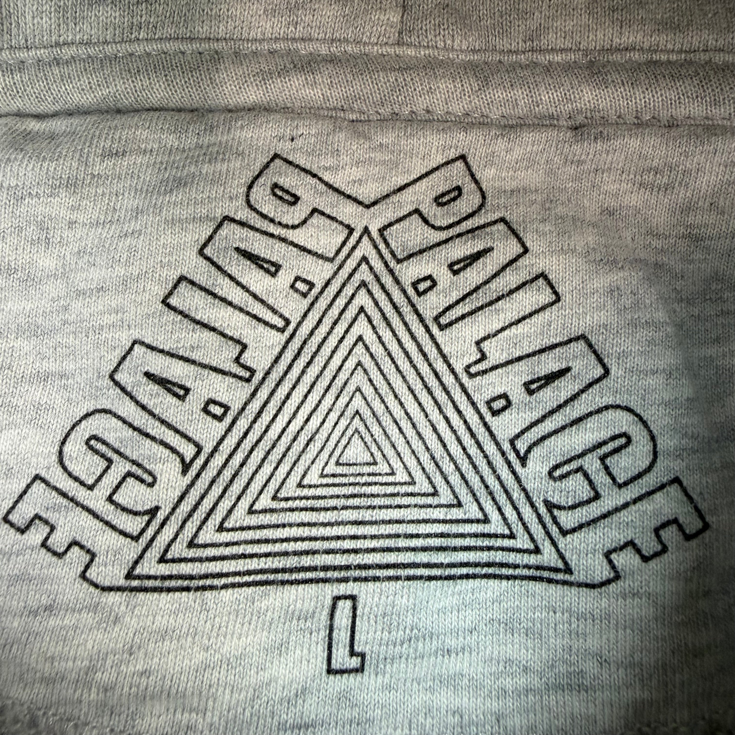 Palace Sofar Zip Up Hoodie Grey