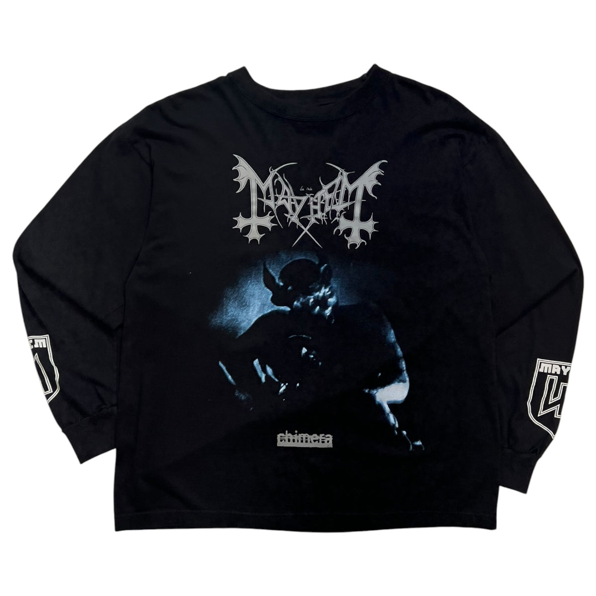 Vintage 2004 Mayhem “Chimera” Long Sleeve T-Shirt Black