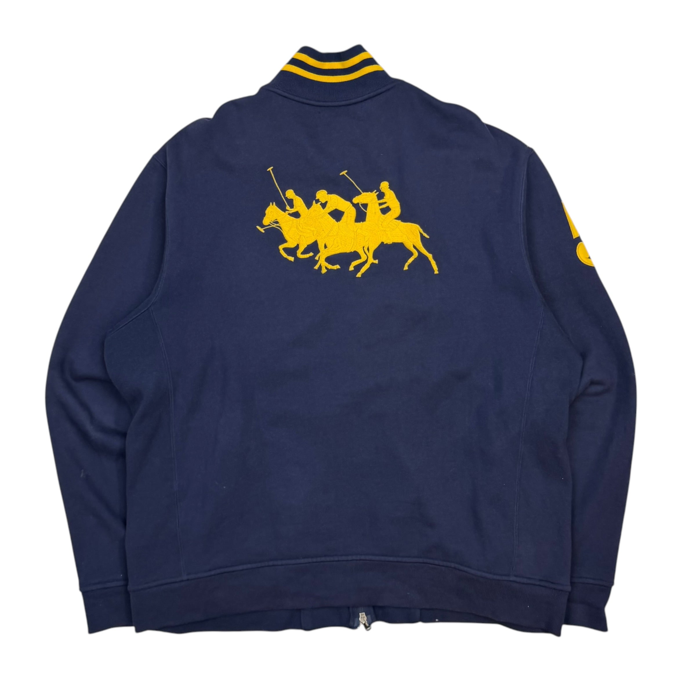 Vintage Polo Ralph Lauren Big Pony Track Jacket Navy