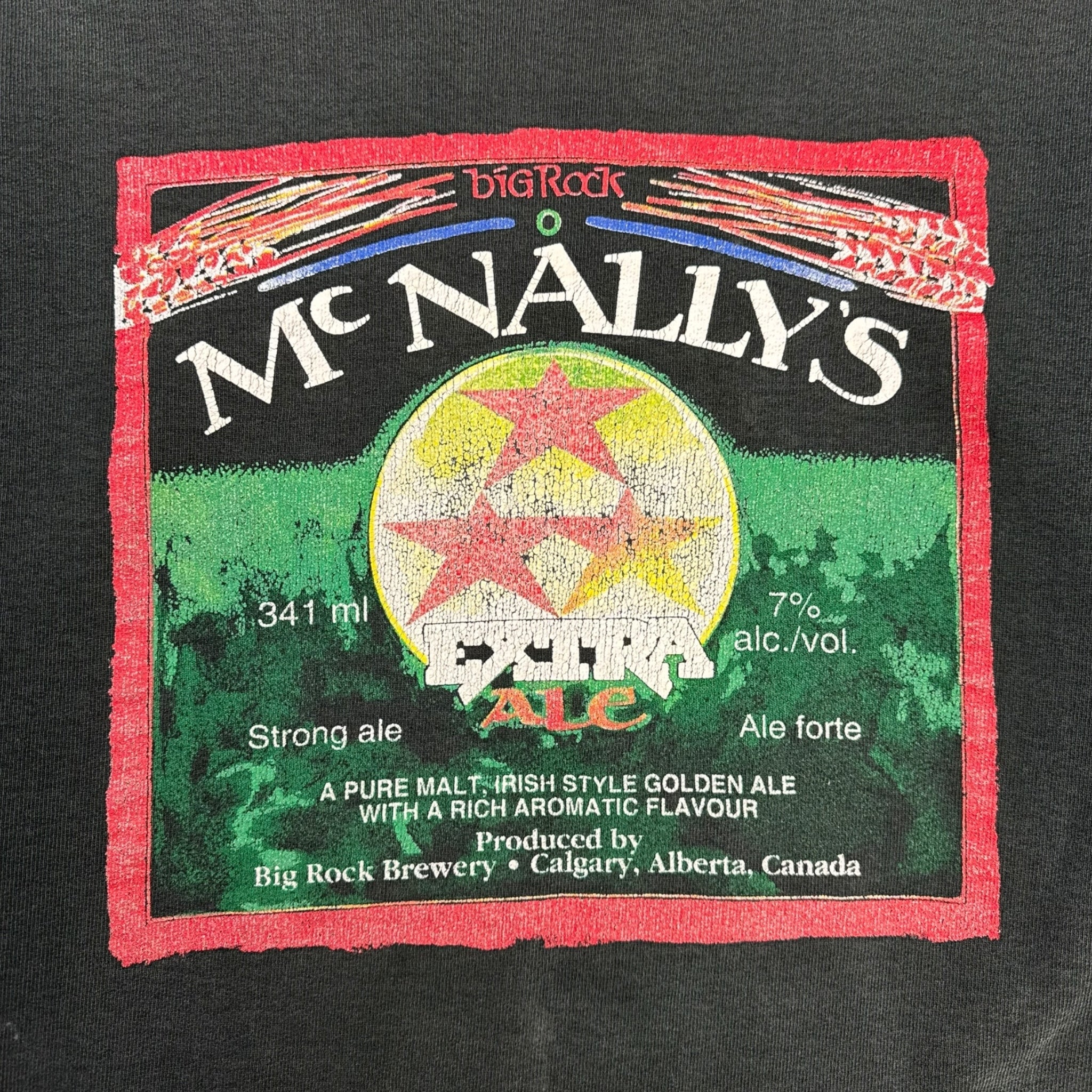 Vintage Heavyweight Big Rock Beer Promo Crewneck