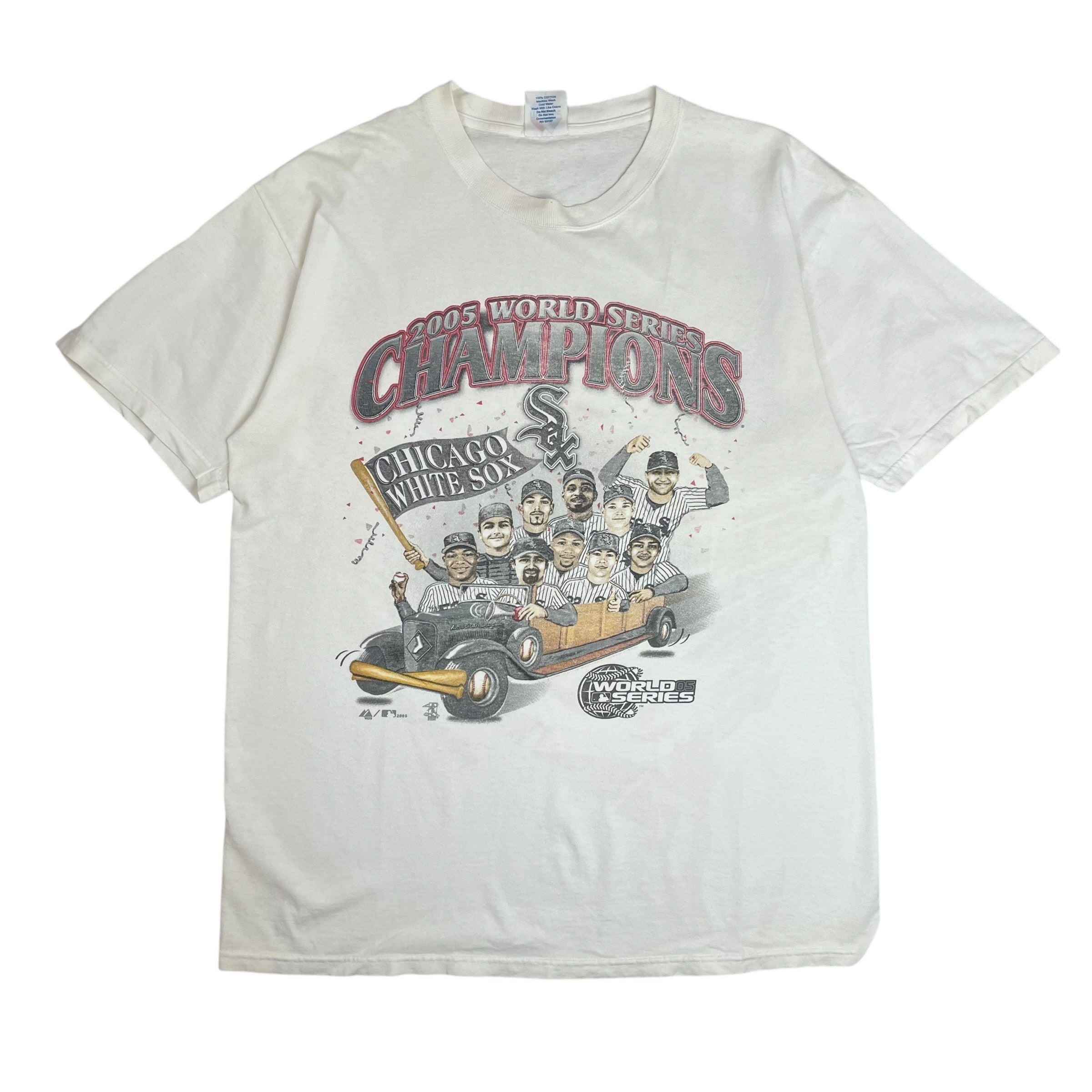 2005 Chicago White Sox World Series Champion Tee White