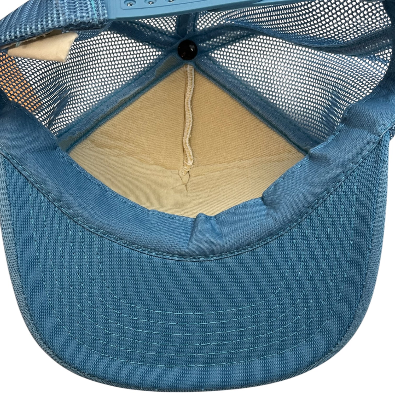 Vintage Surf’ n’ Bull Trucker Hat White/Blue