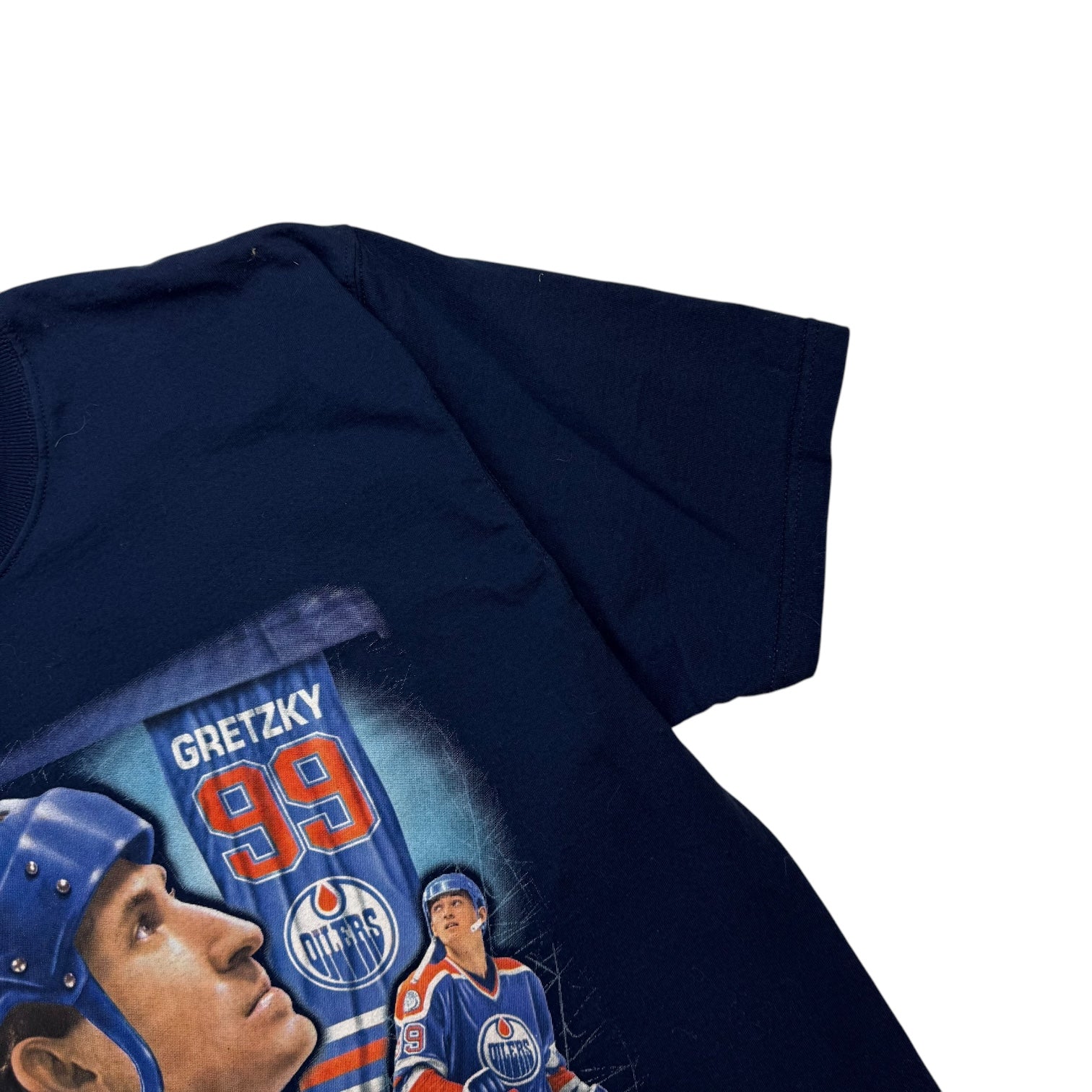 1999 Pro Player Wayne Gretzky Tee Blue