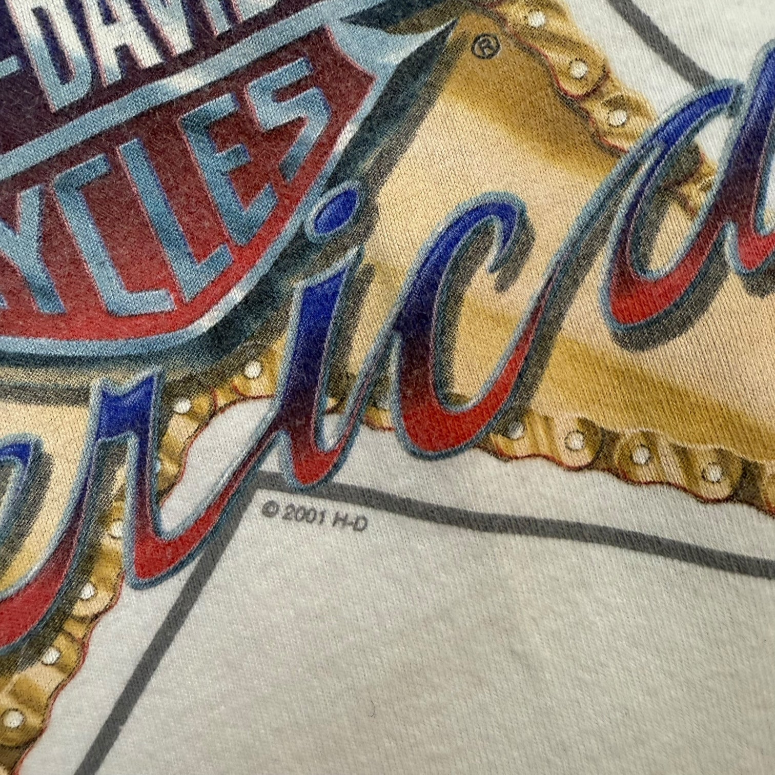 Vintage Harley Davidson ‘The All American’ Tee Grey