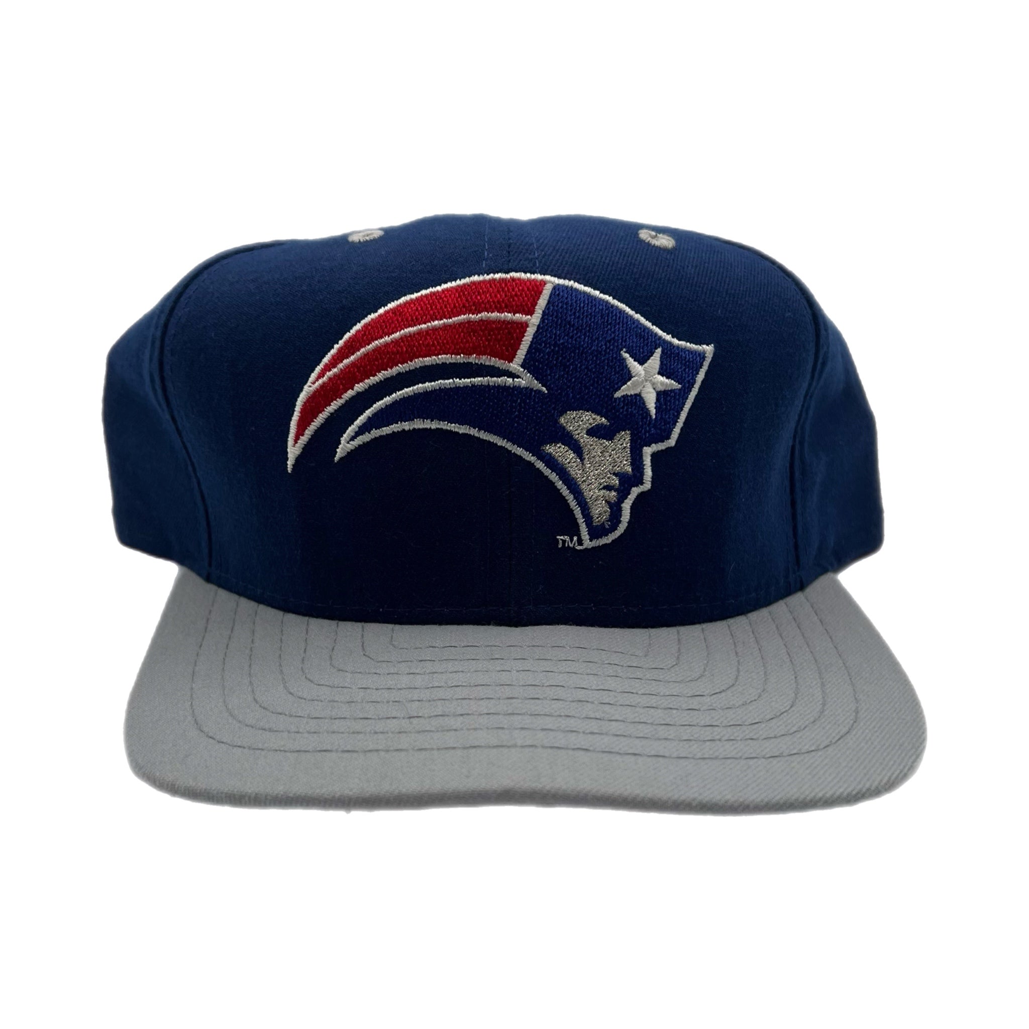 Vintage New England Patriots Hat Navy/Grey