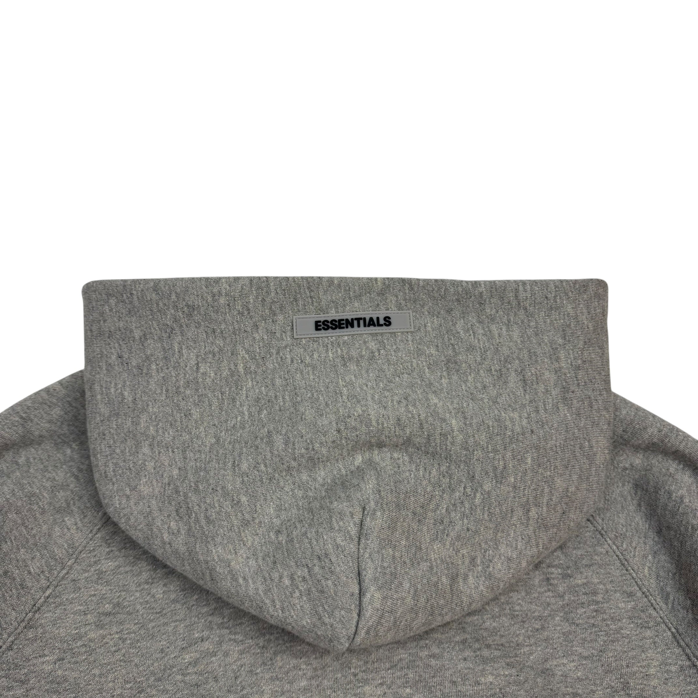 Fear Of God Essentials Hoodie Dark Heather Grey