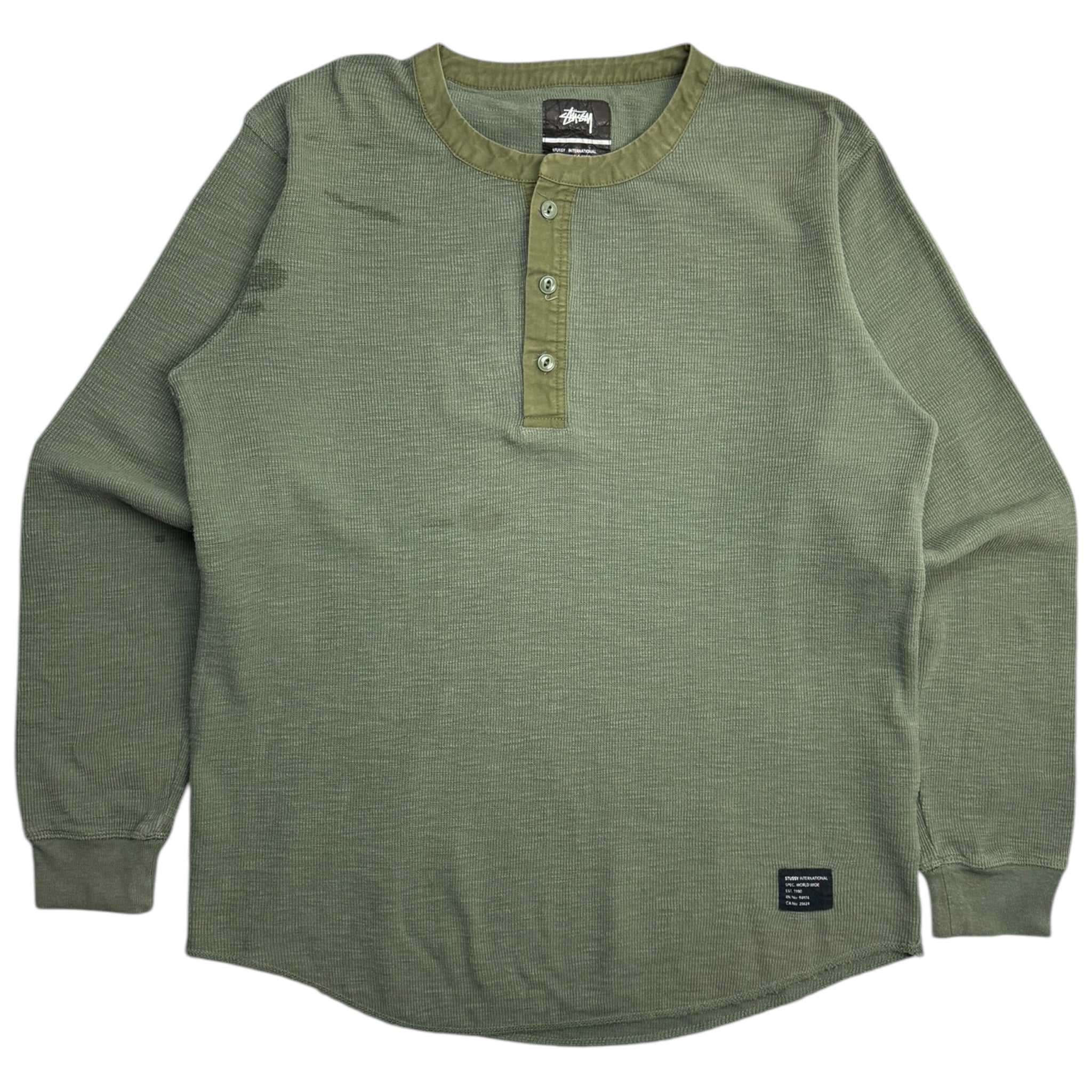 Stussy Henley Thermal Longsleeve