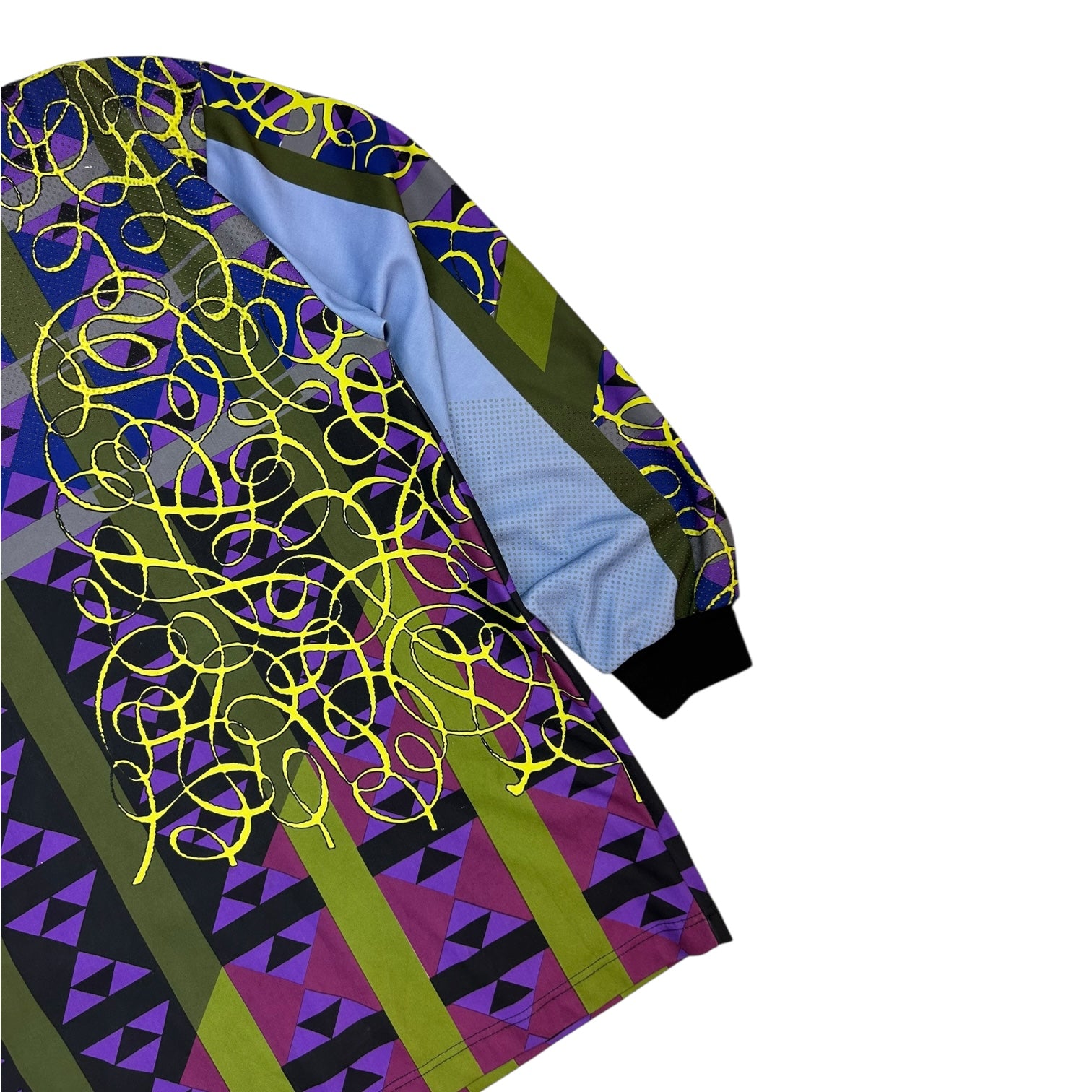 Vintage Lotto 1996 Netherlands Goalkeeper Jersey Blue/Purple/Green