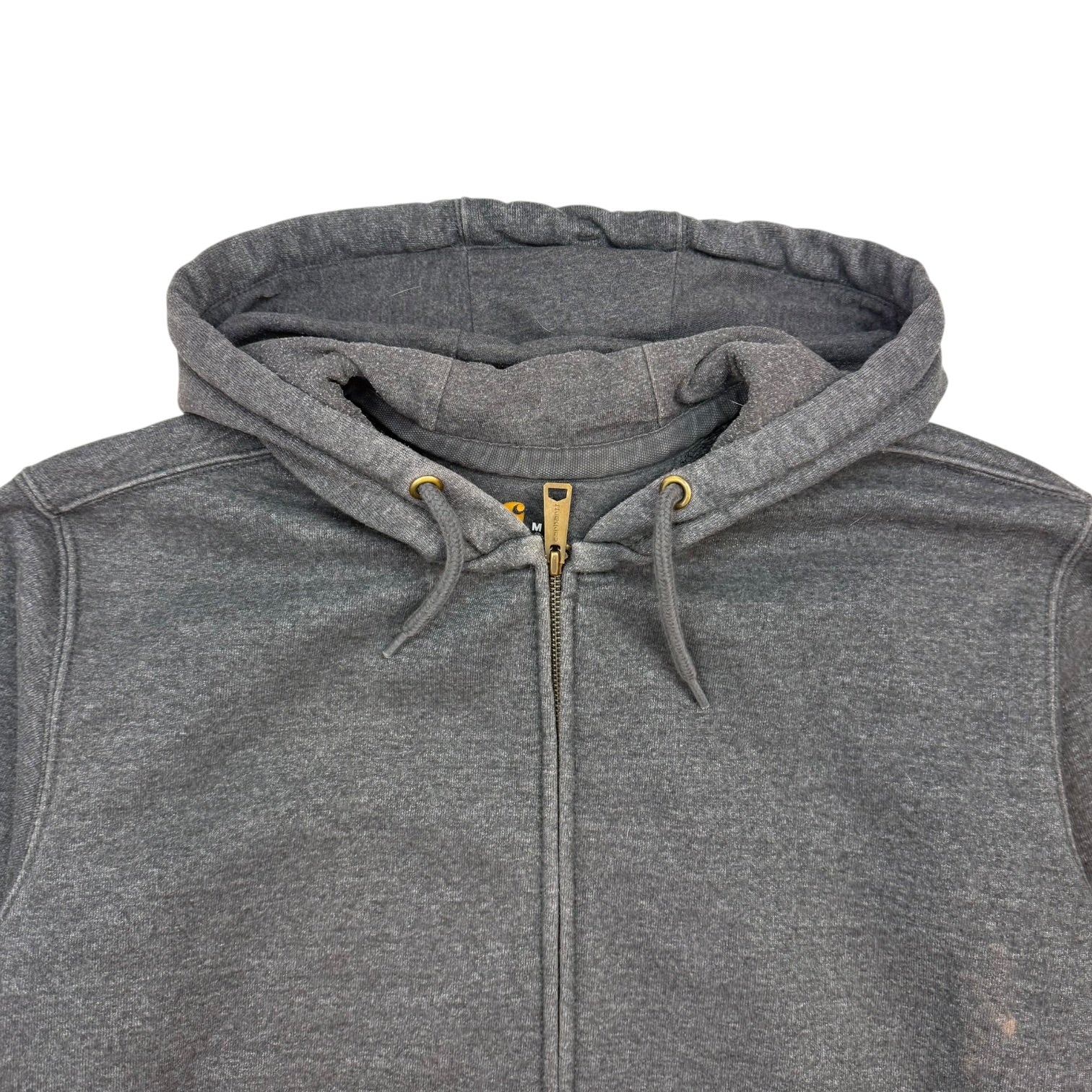 Vintage Carhartt Zip Up Hoodie Grey