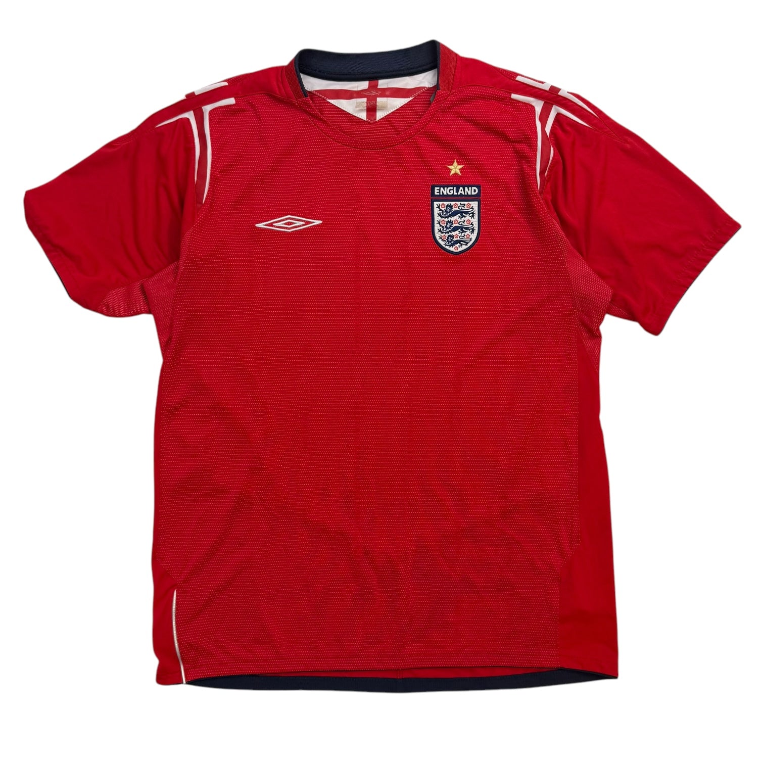 2006 Umbro England National Team Jersey Red