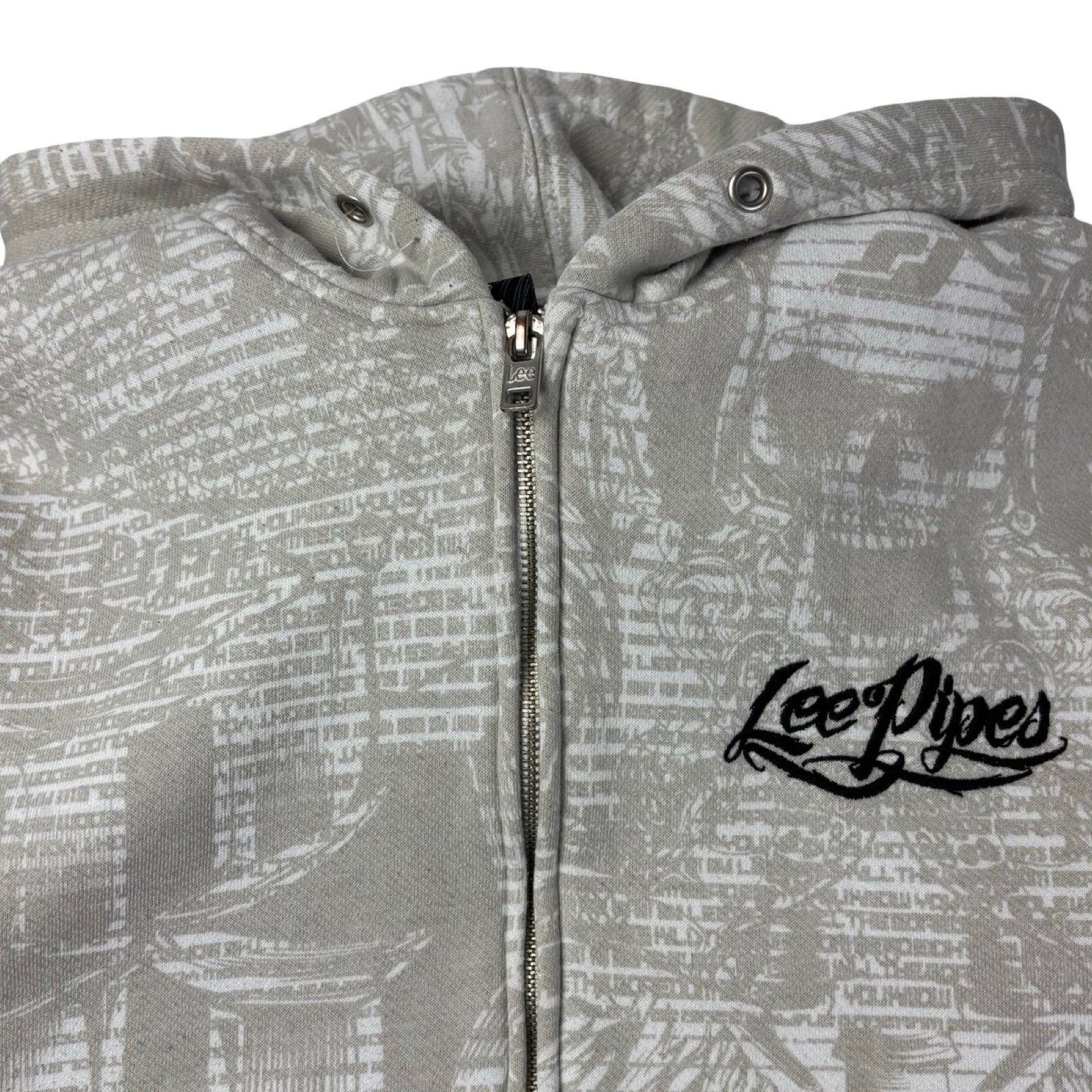 Vintage Lee Pipes Boredom Killer Full Zip Hoodie