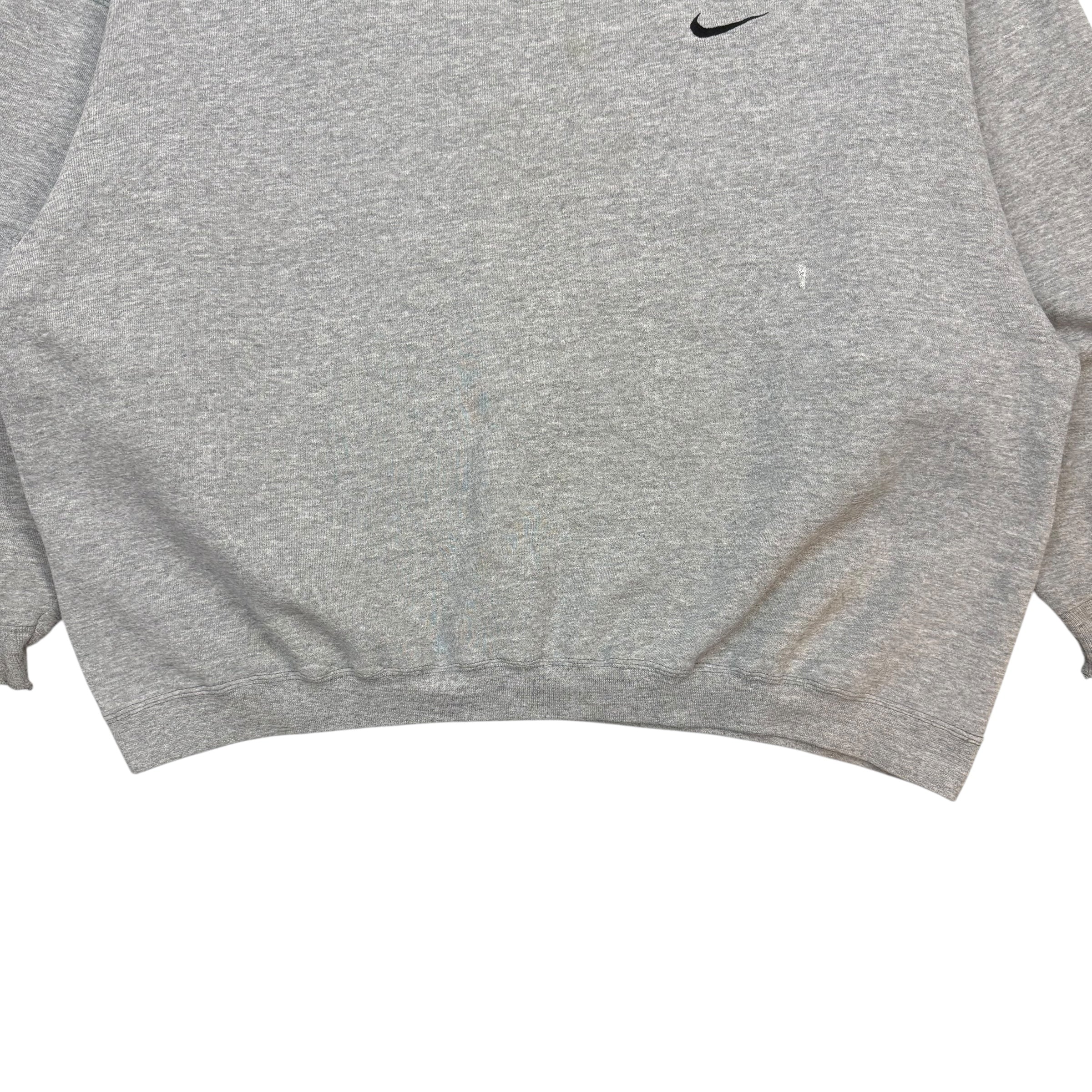 Vintage Nike Crewneck Sweater Grey