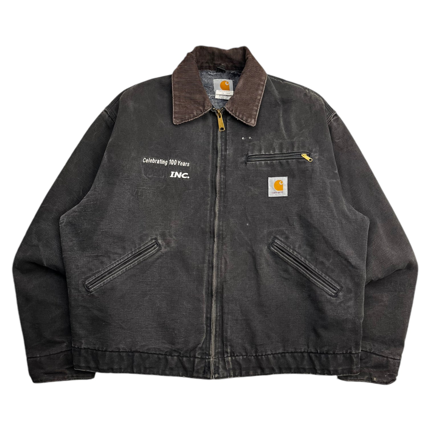 Carhartt Detroit Work Jacket Faded Noir