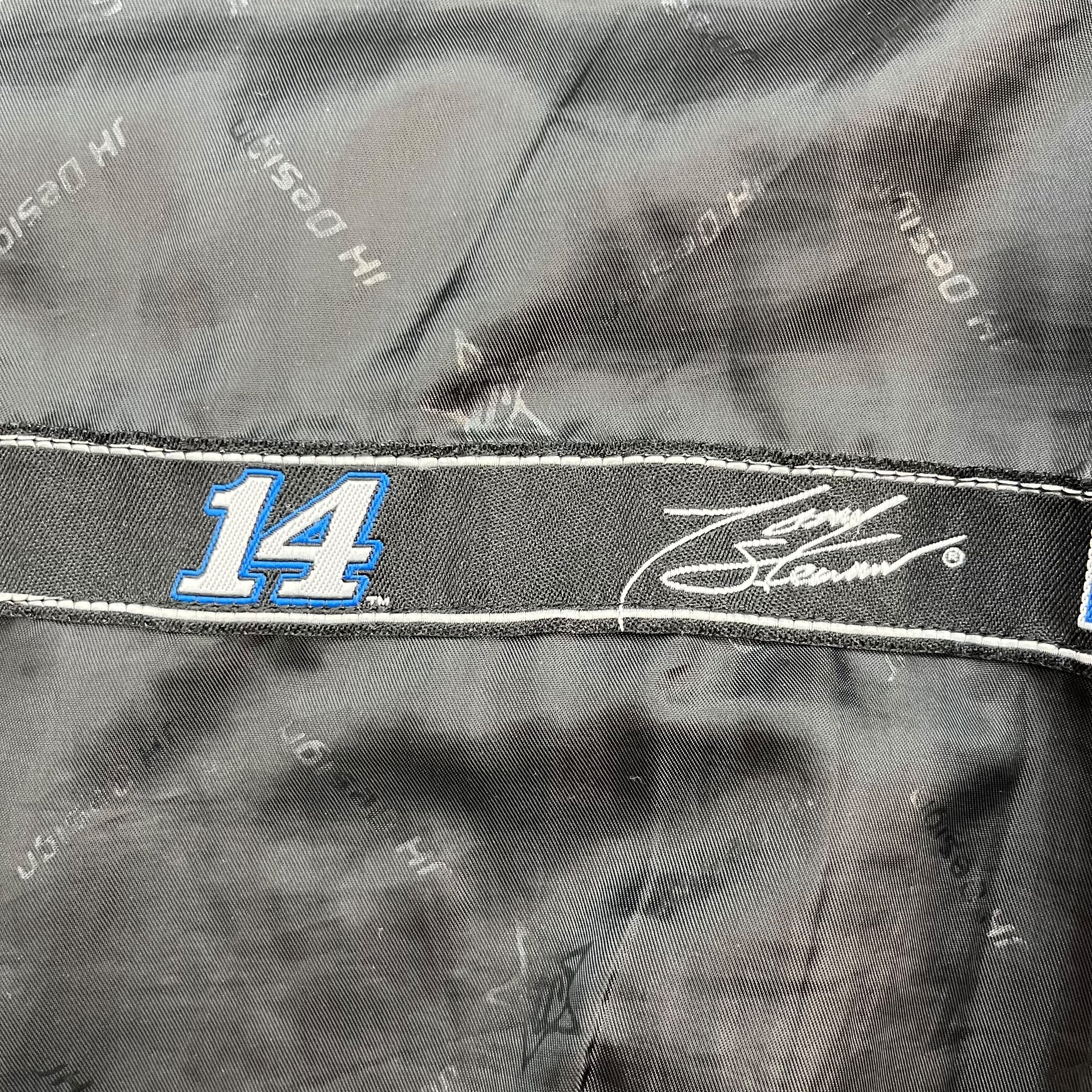 Vintage Tony Stewart NASCAR Racing Jacket Black/White