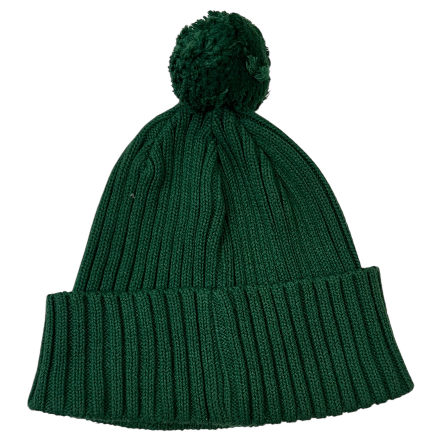 Supreme FW12 Ribbed Pom Beanie Green