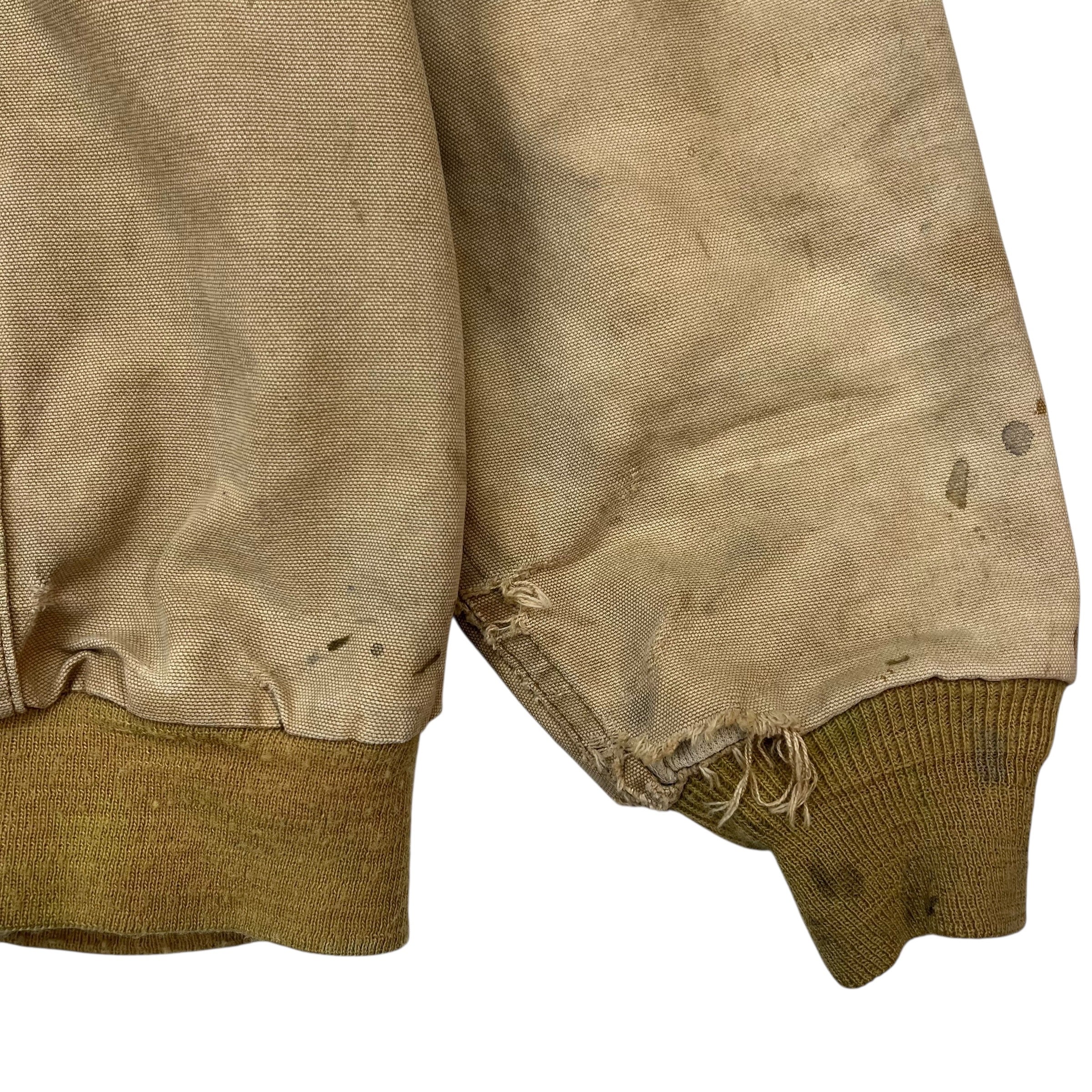 Vintage Carhartt Active Jacket Sun Faded Tan