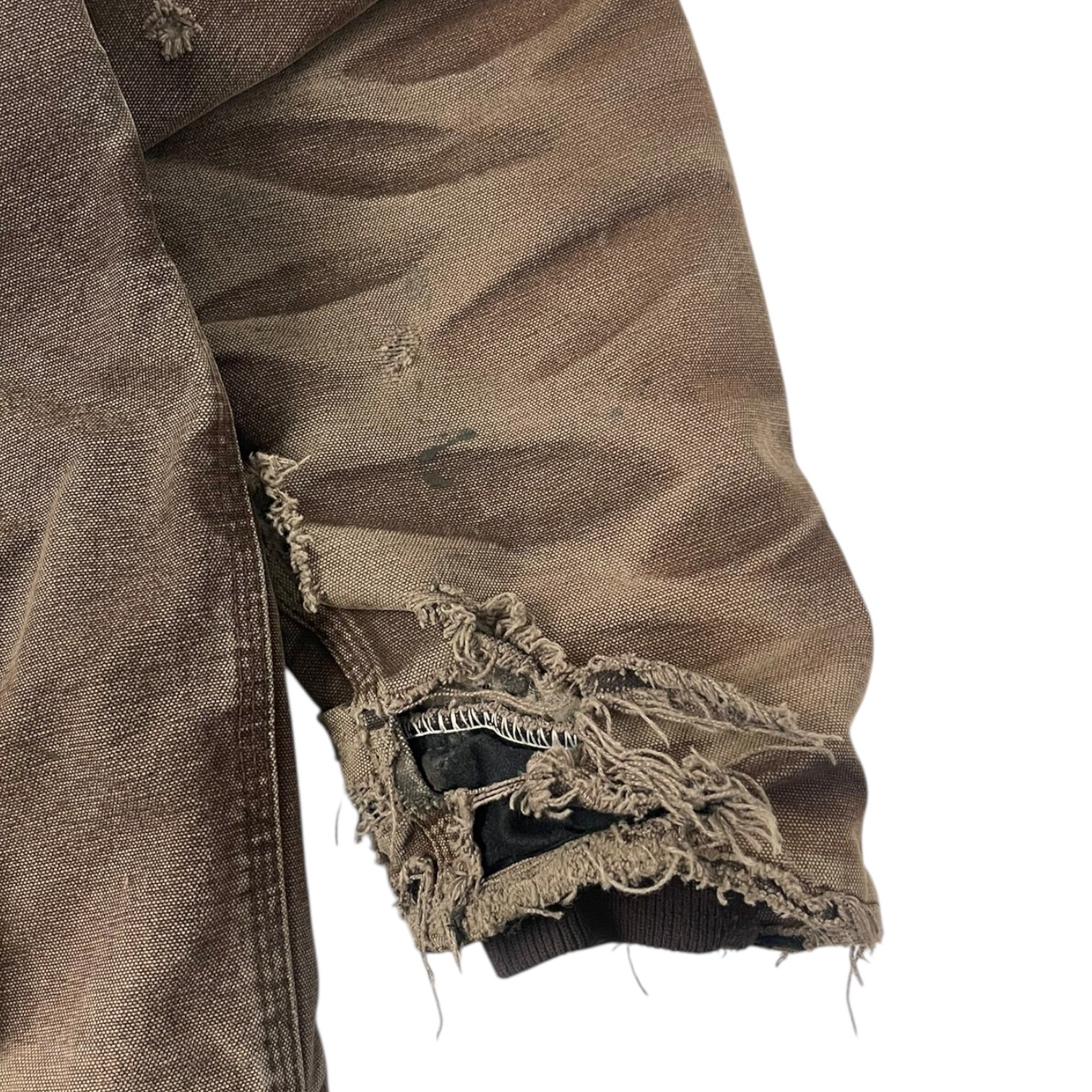 Carhartt Active Jacket Distressed Dark Brown