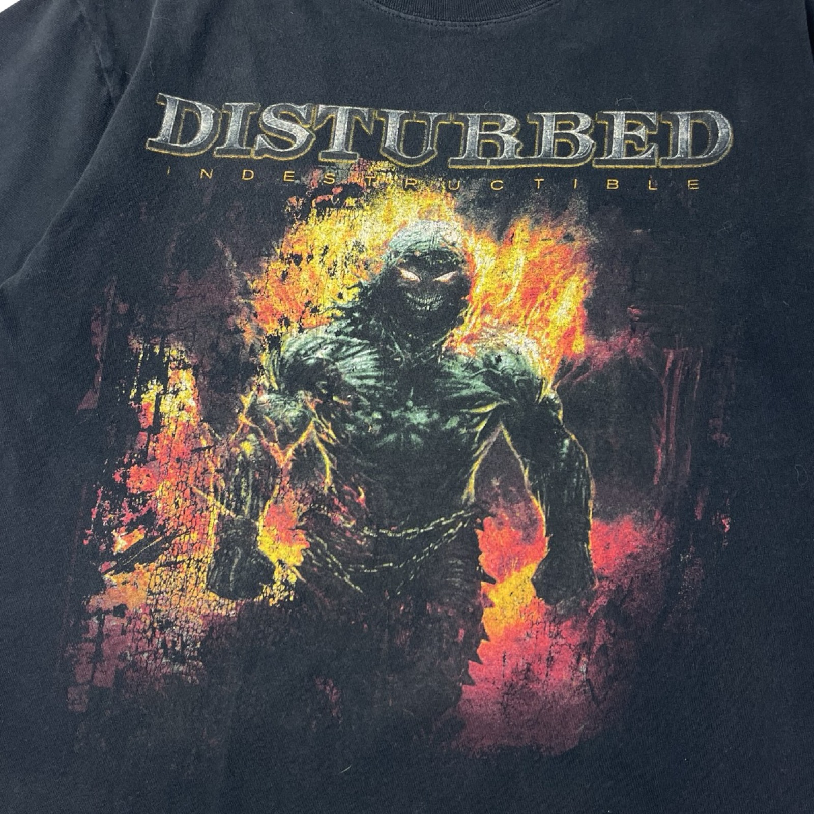 2008 Disturbed Metal Band Tour T-Shirt