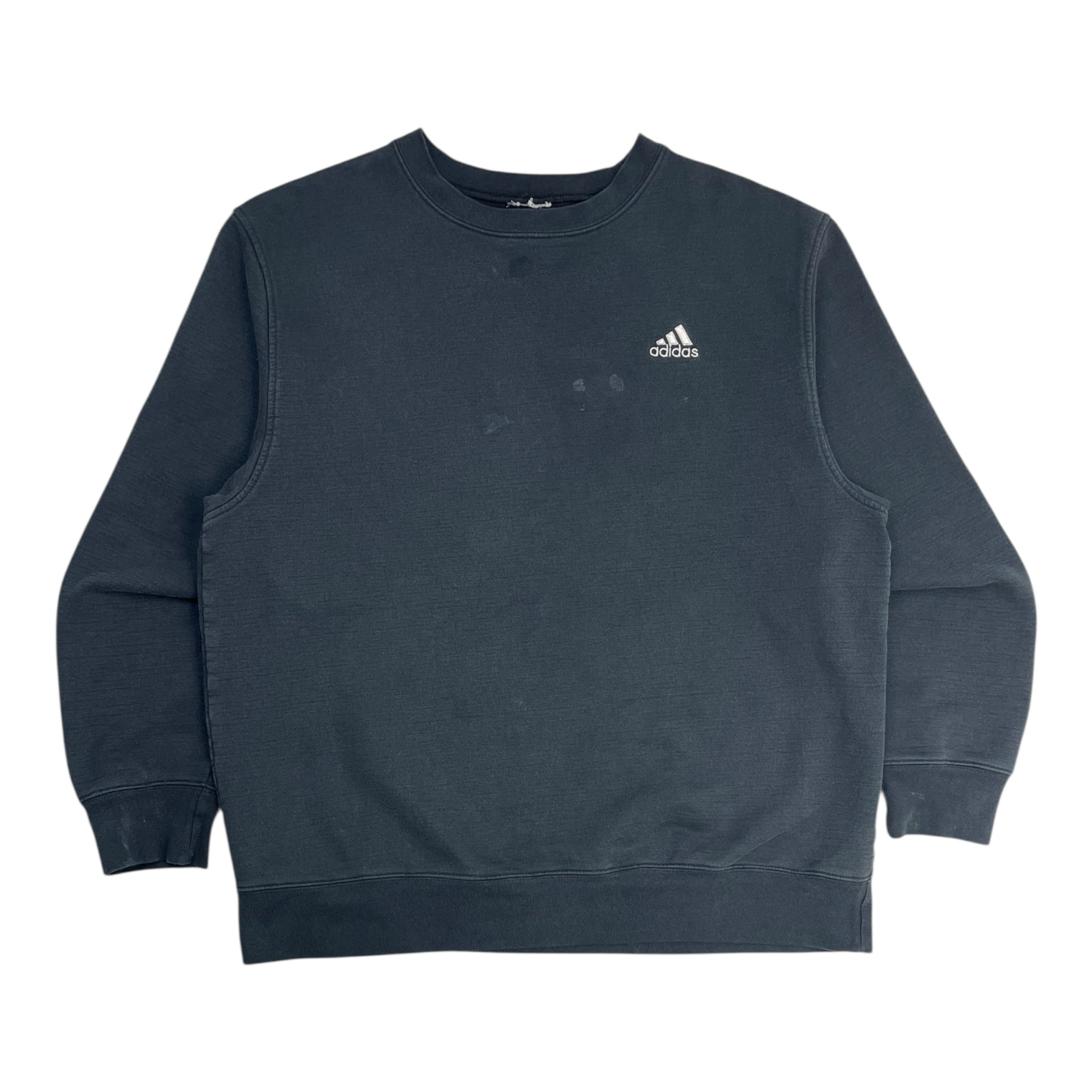 Vintage Adidas Sweatshirt Washed Black