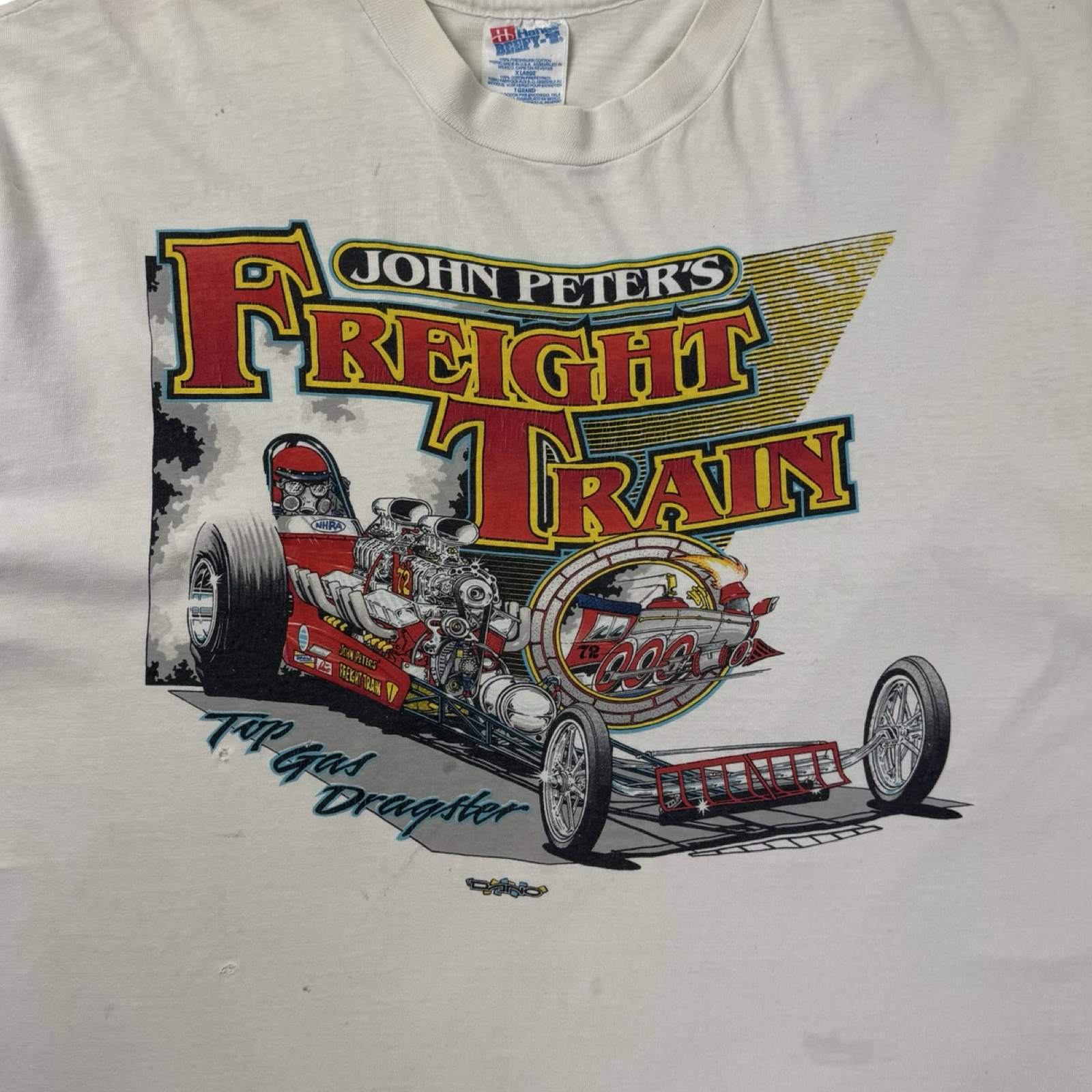 Vintage Dragster Freight Train Racing T-Shirt