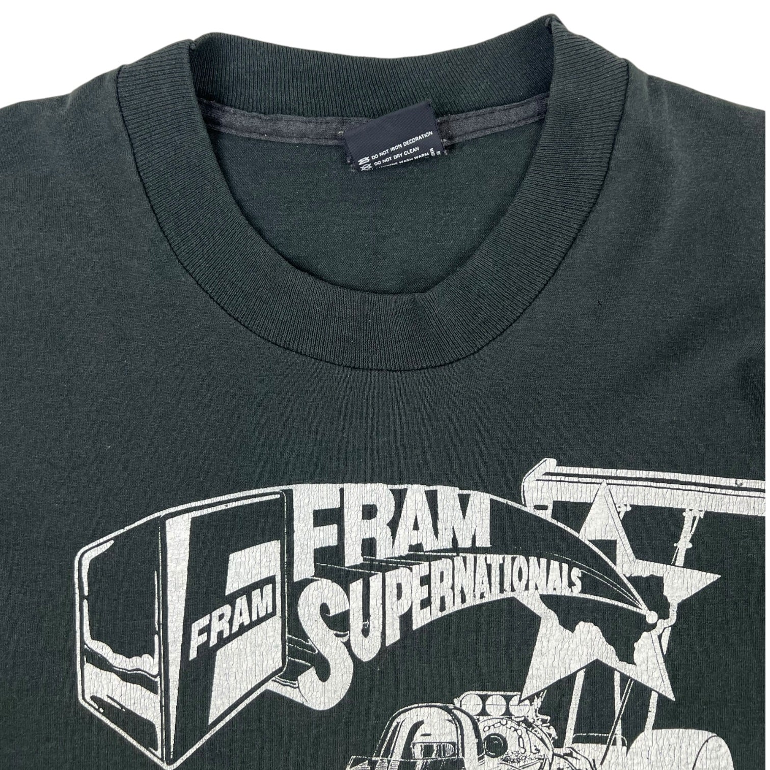 Vintage ‘88 NHRA Winston Drag Racing T-Shirt Black