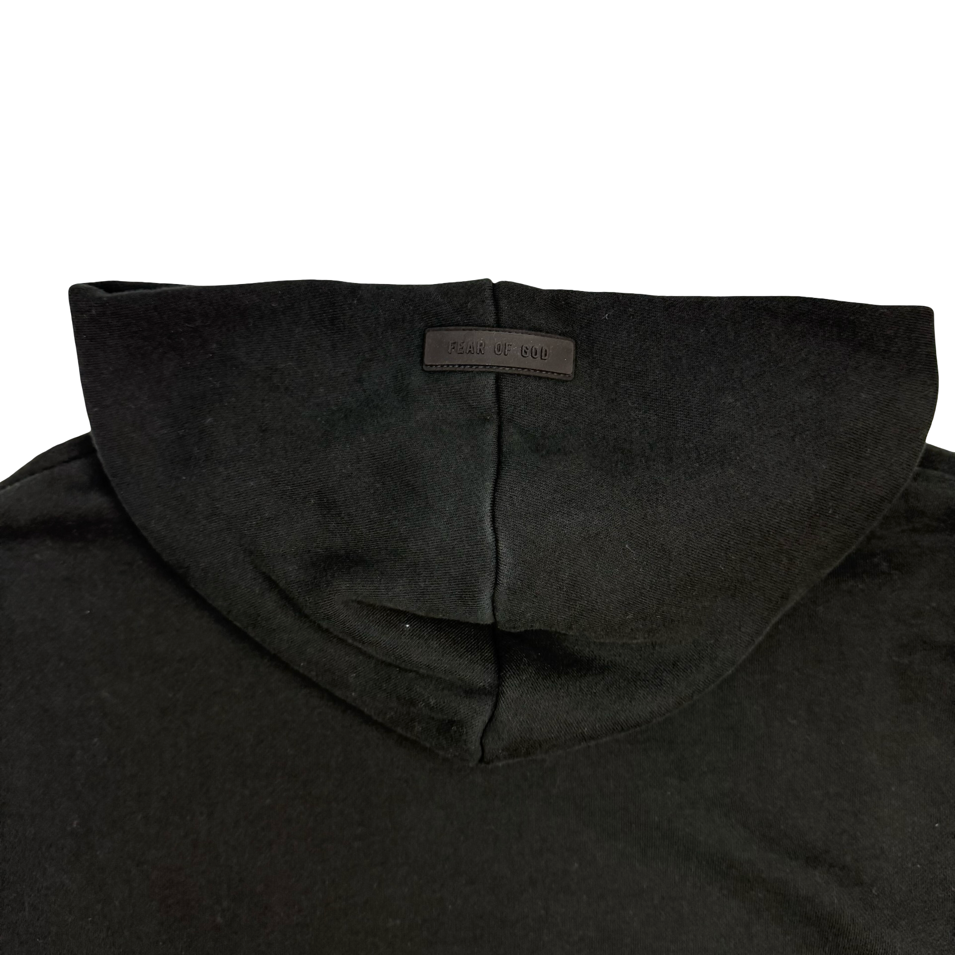Fear Of God Essentials Hoodie Black