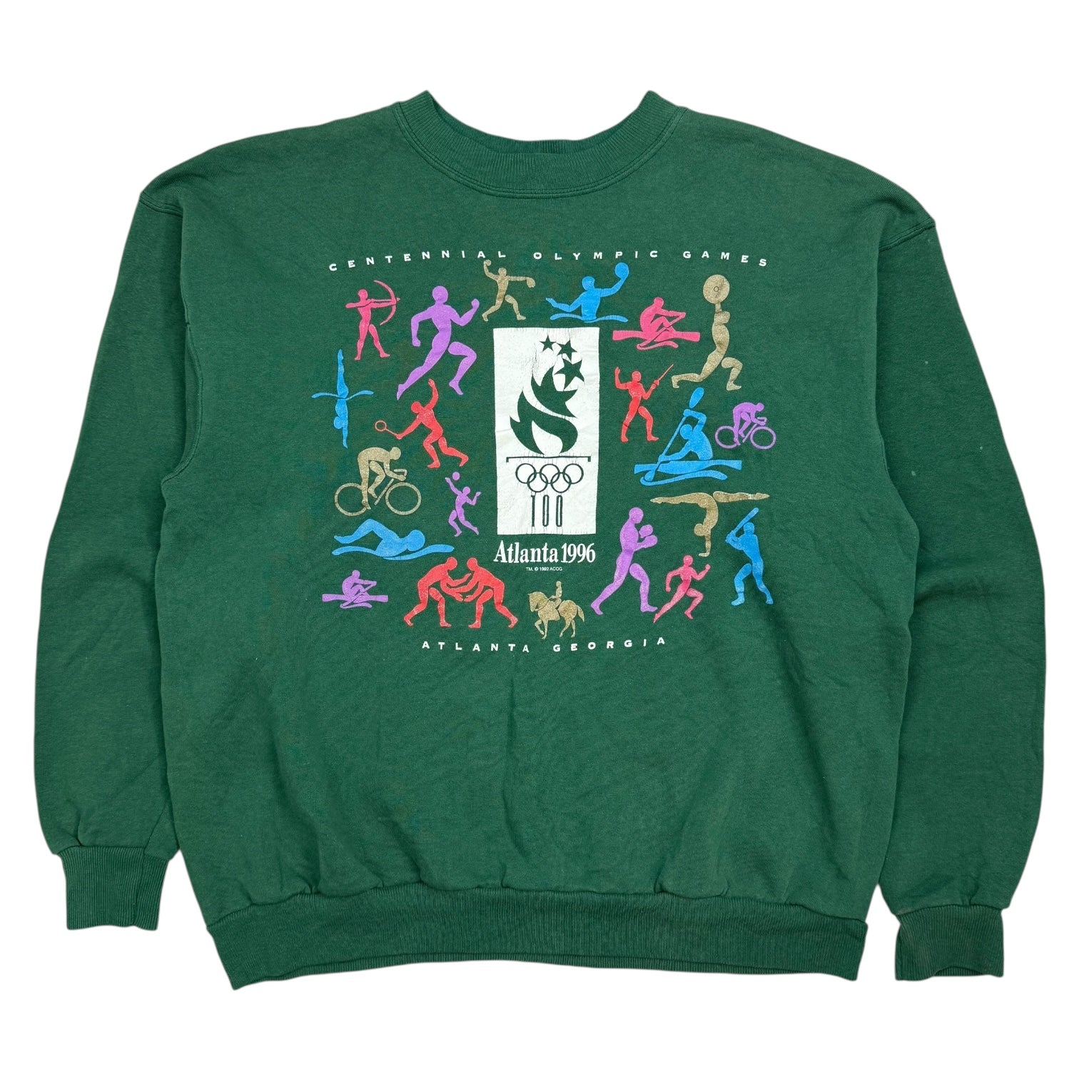 1996 Atlanta Olympic Games Crewneck Green