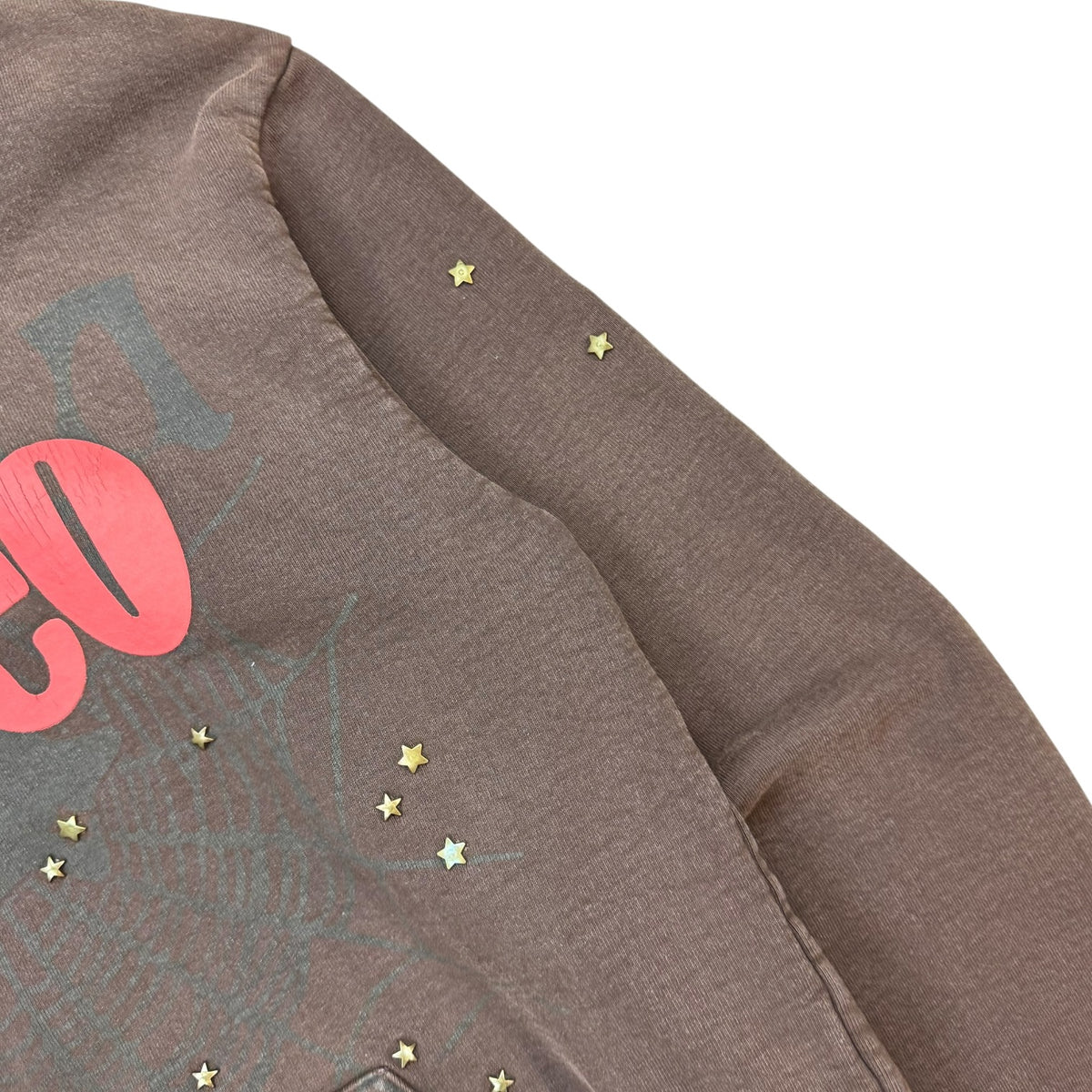 SP5DER x Travis Scott Cactus Jack Days Before Rodeo Hoodie Brown