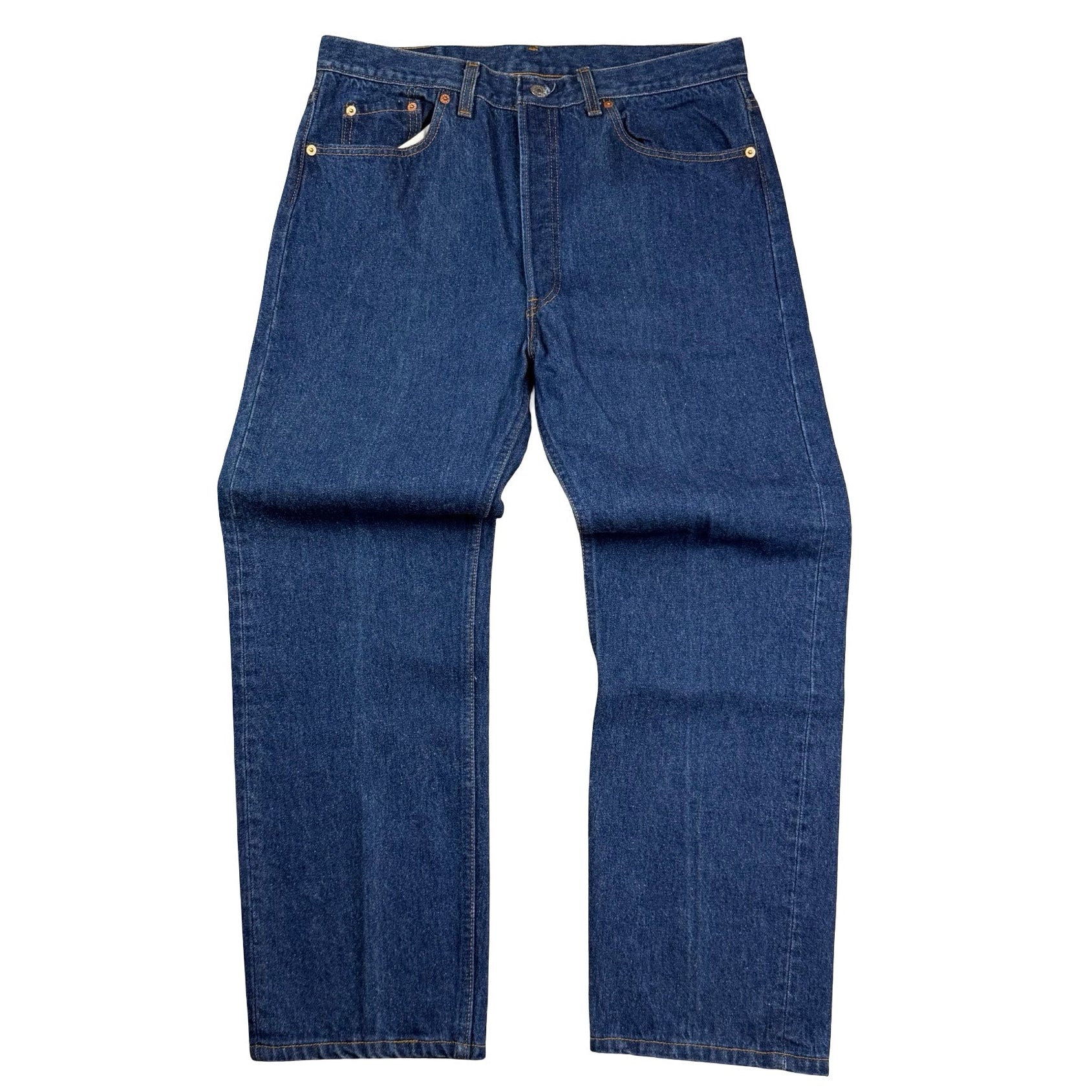 Vintage Levi’s 501 Blank Tab Denim Jeans Blue