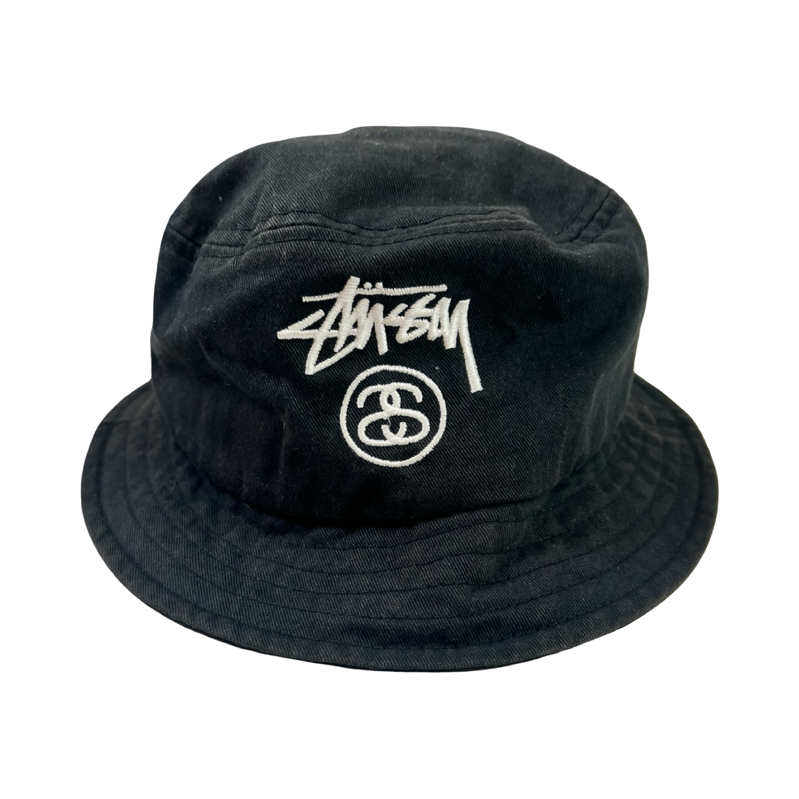 Stussy Stock Lock Bucket Hat Black