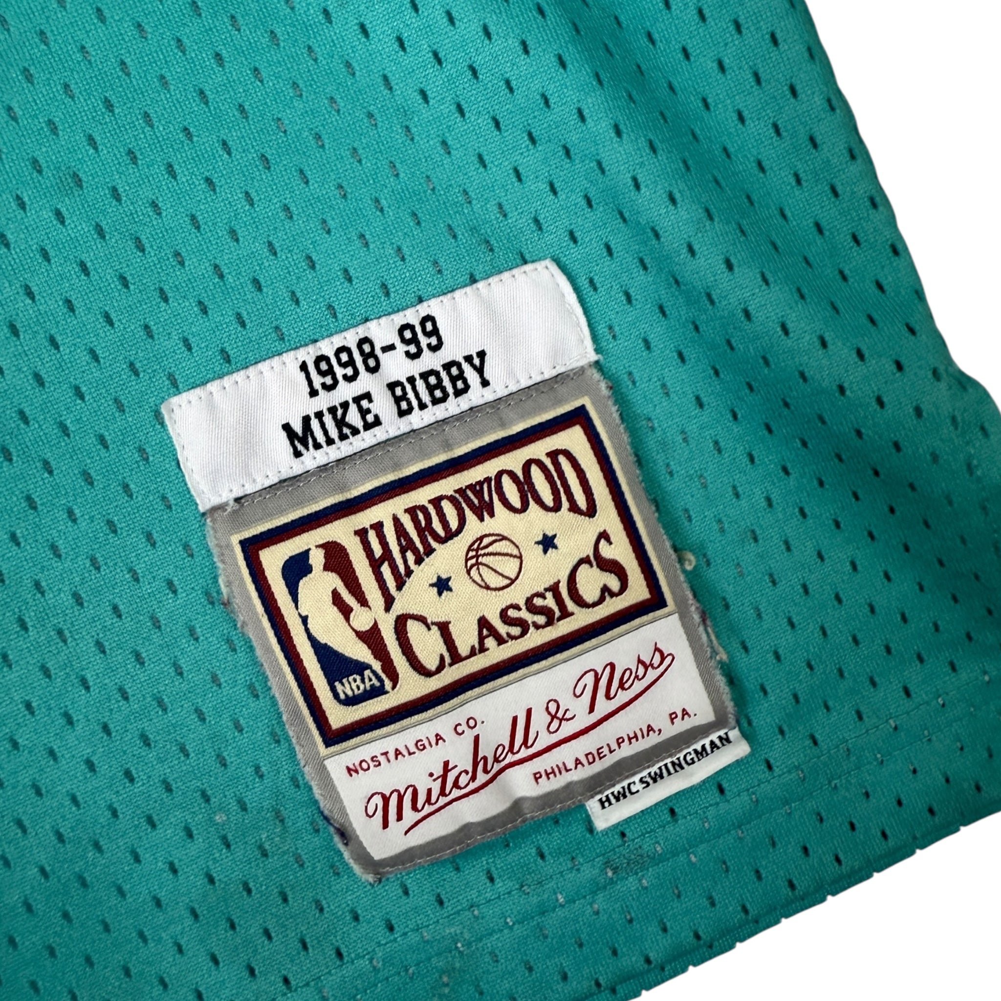 Vancouver Grizzlies Mike Bibby Mitchell & Ness Swingman Jersey